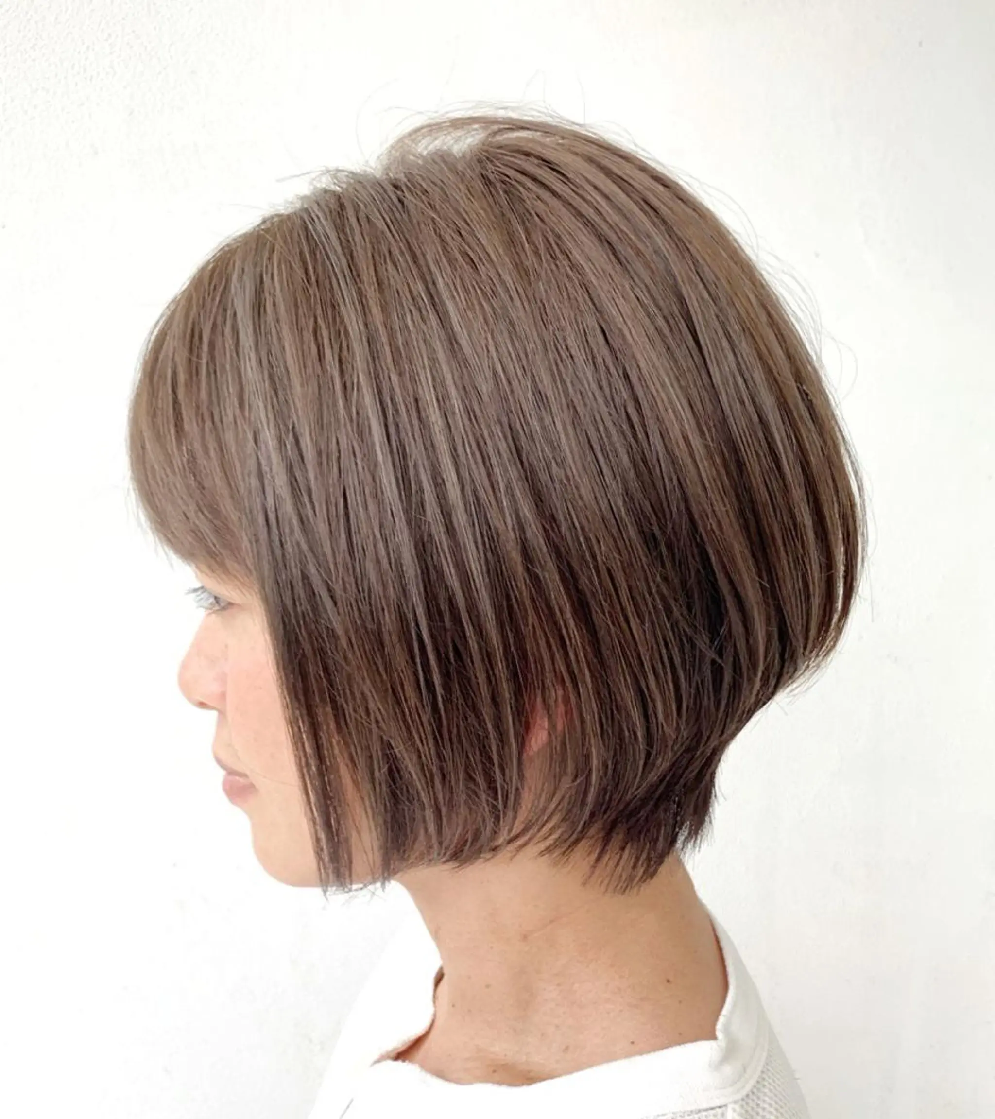 ショート カラー ハイライトカラー ハイライト salon m ni サロンマーニ所属・久保田 一のヘアスタイル