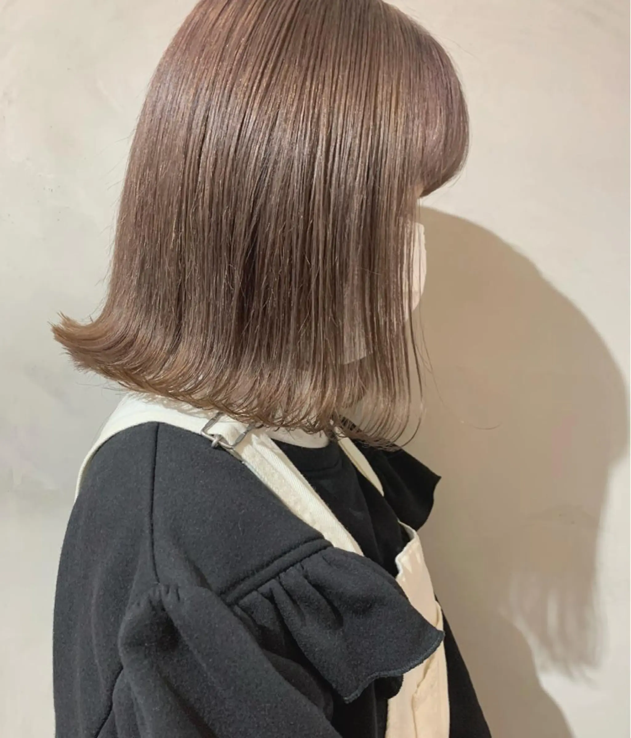 ミディアム カラー ヘアカラー トリートメント ヘッドスパ otoha✳︎ くすみカラーのヘアスタイル