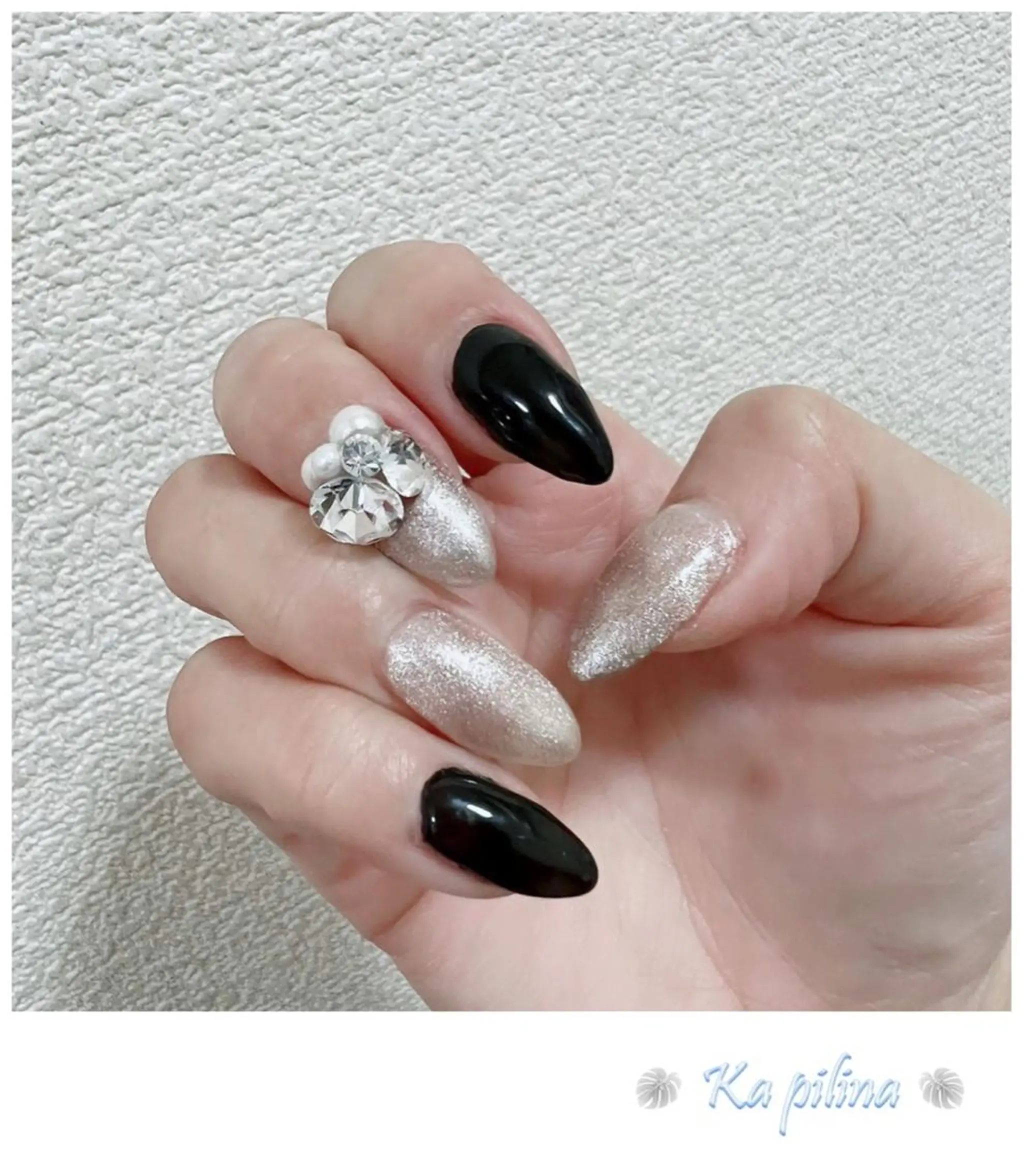 ネイル マグネットネイル Nail salon Ka pilinaのネイルデザイン