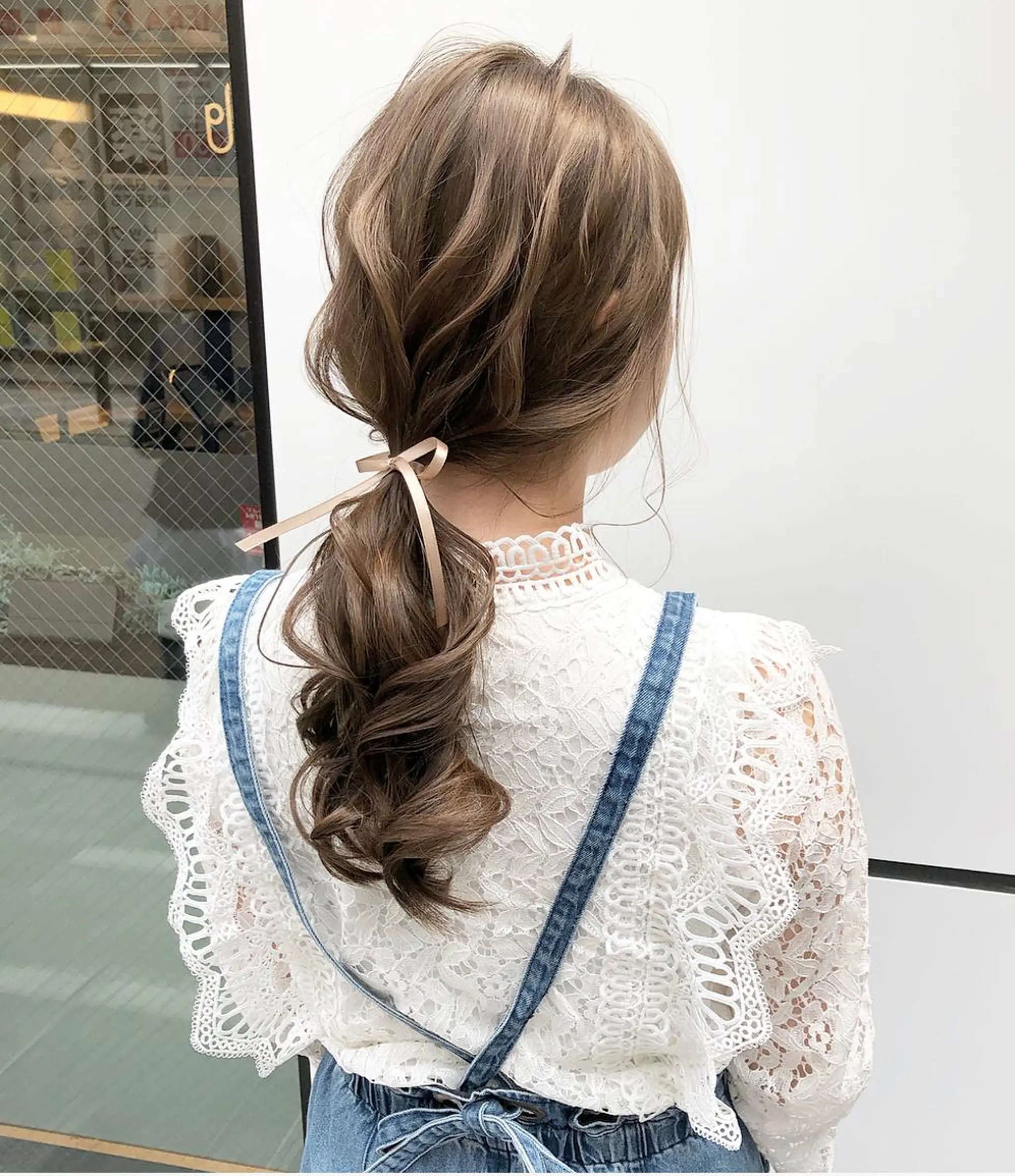 ロング カラー ヘアアレンジ autre所属・大久保 ひでなりのヘアスタイル