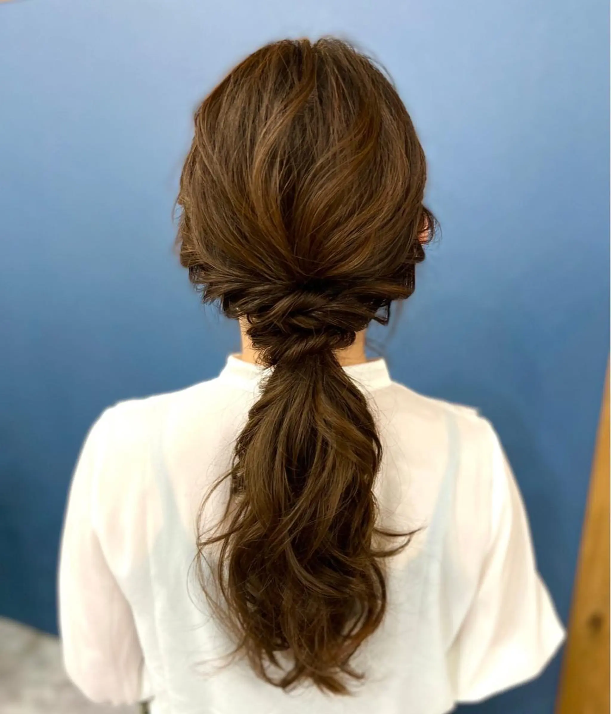 ロング ヘアアレンジ ヘアセット OGAWA HIROKIのヘアスタイル