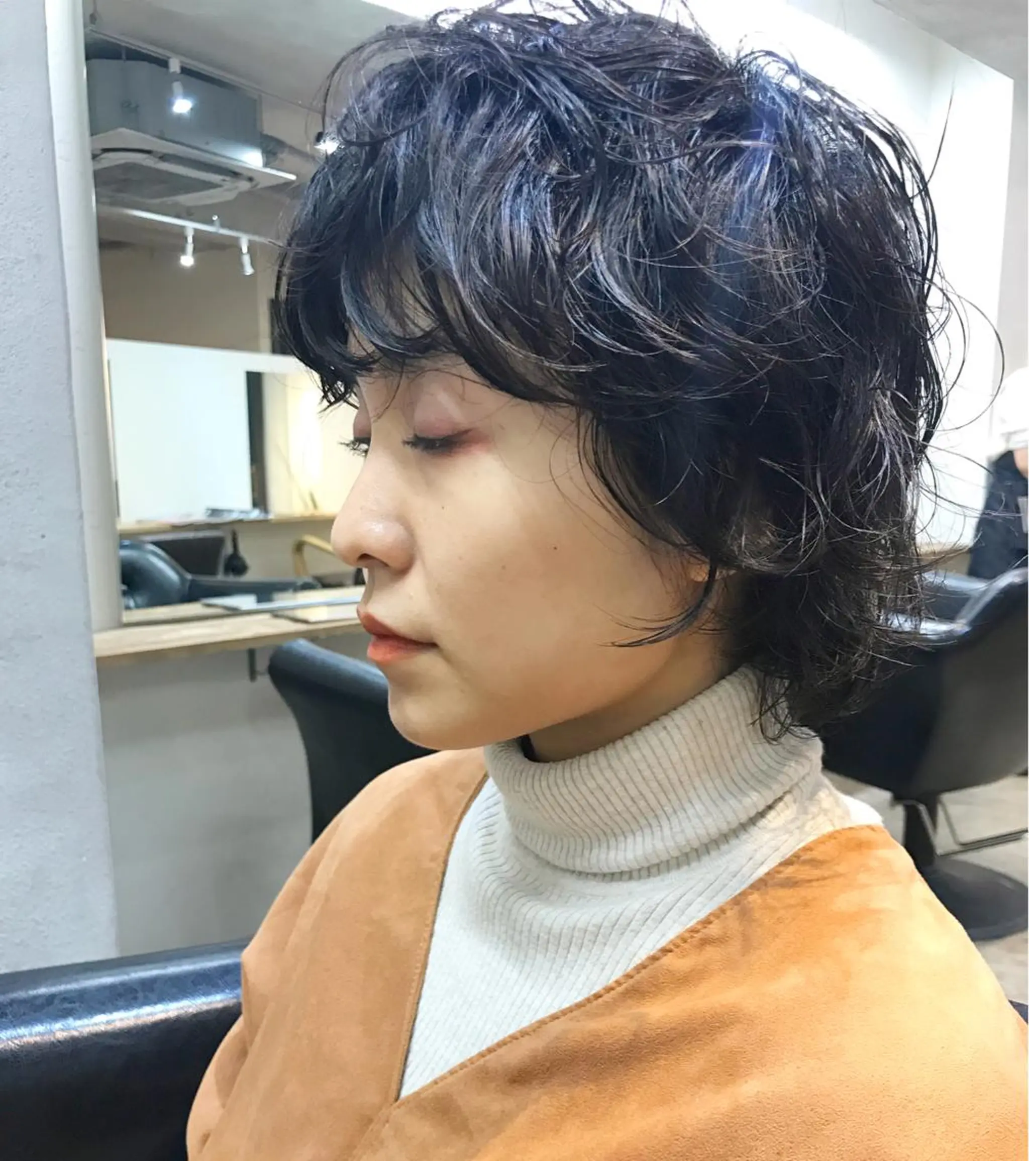 ショート パーマ カット パーマ トリートメント 下北沢 soiのヘアスタイル