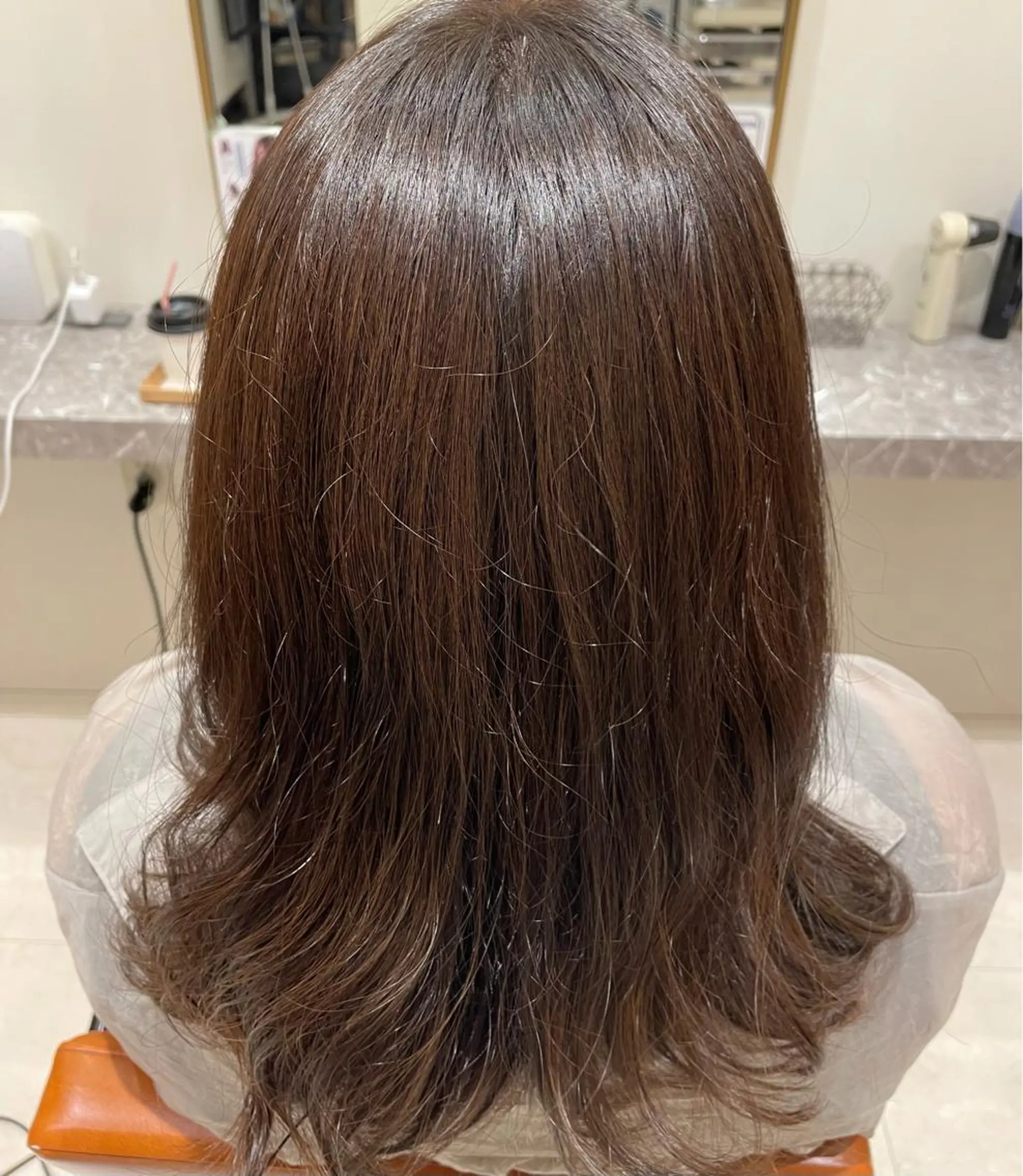 カラー アッシュ ブルーカラー ブルーアッシュ ヘアカラー Merry  Land日吉所属・鈴木 彩のヘアスタイル