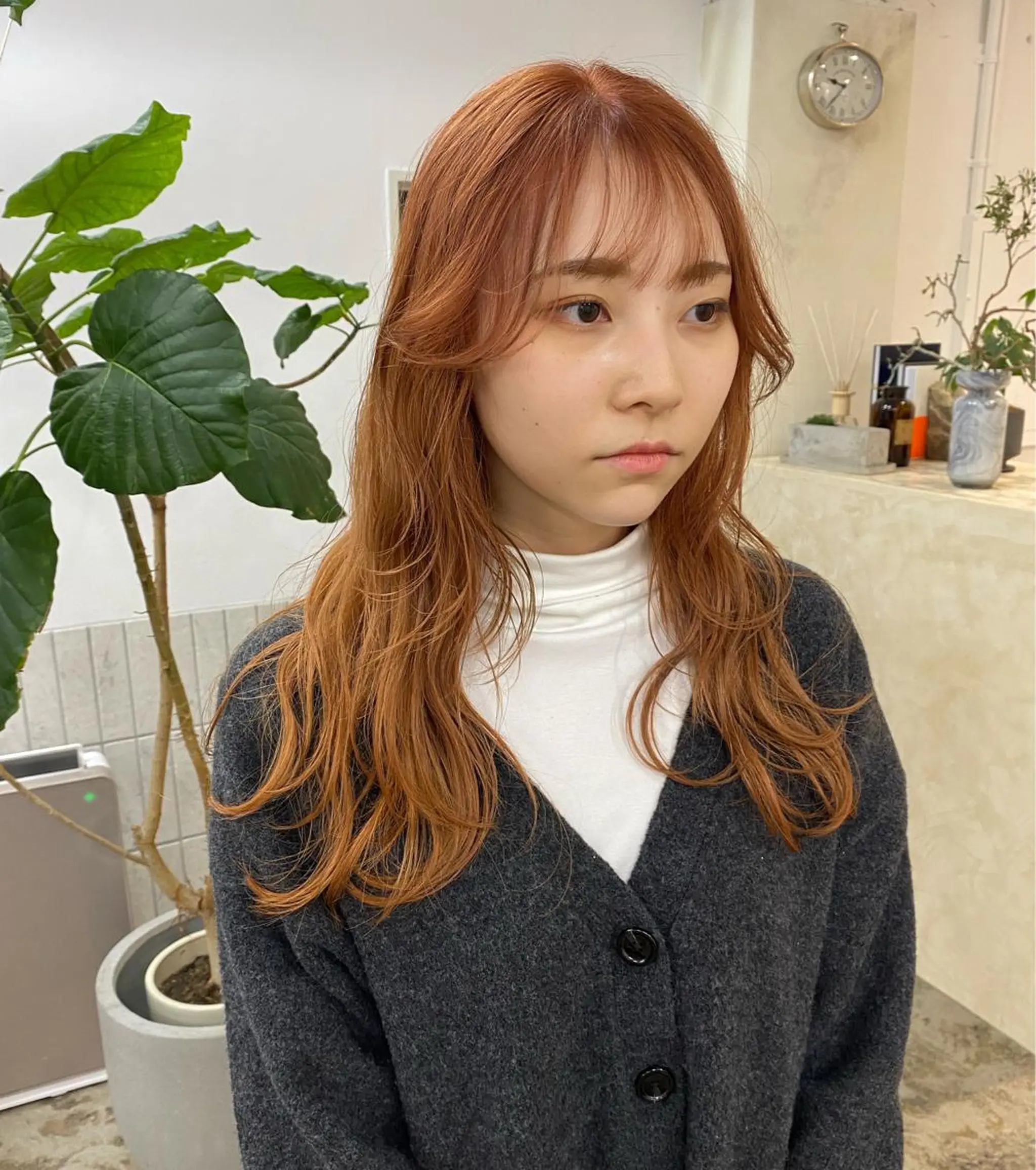 ロング カラー 原 瑞希のヘアスタイル