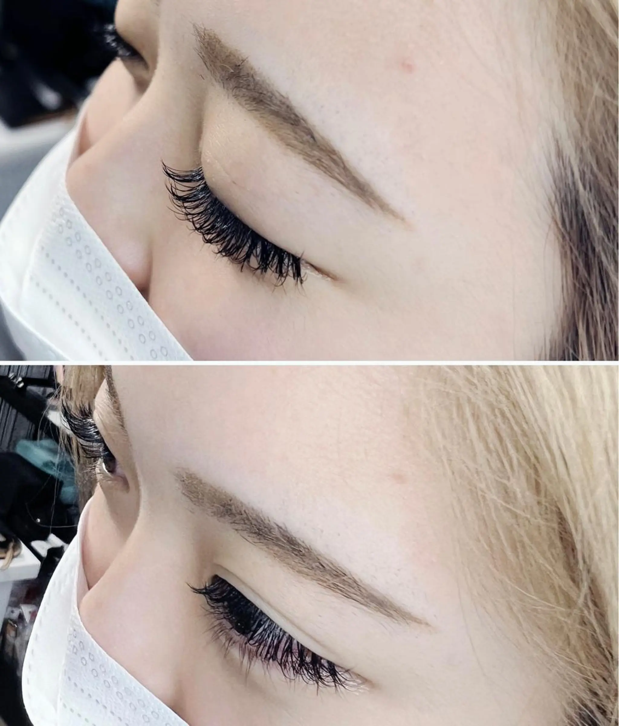 マツエク・マツパ 付け放題 フラットラッシュ BLACKTOPAZ 20のエステ・リラクイメージ