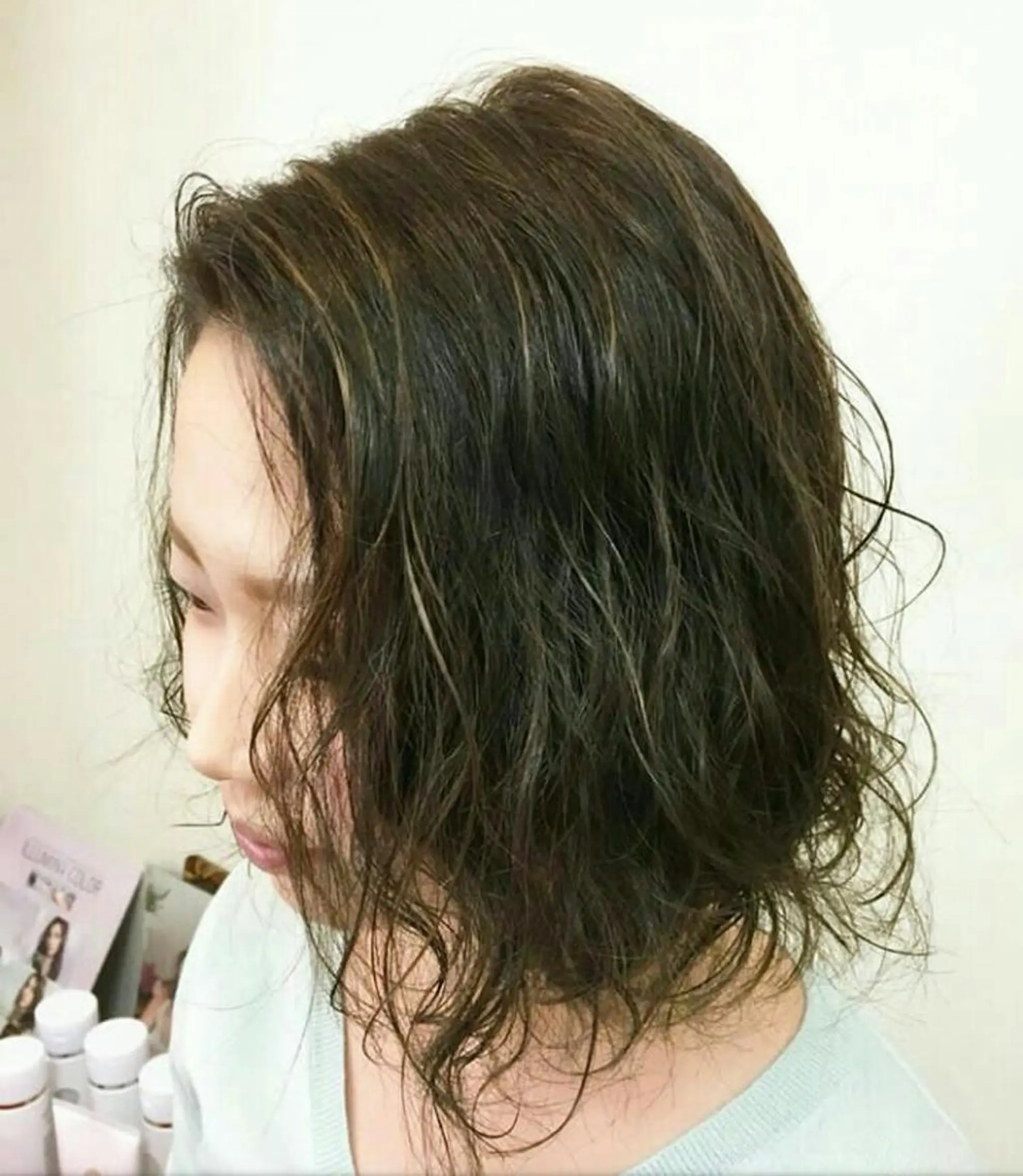 セミロング カラー パーマ セミロングパーマ カット ヘアカラー パーマ トリートメント ヘアーズ　ゼロ所属・❤️ヘアーズ ゼロ❤️のヘアスタイル