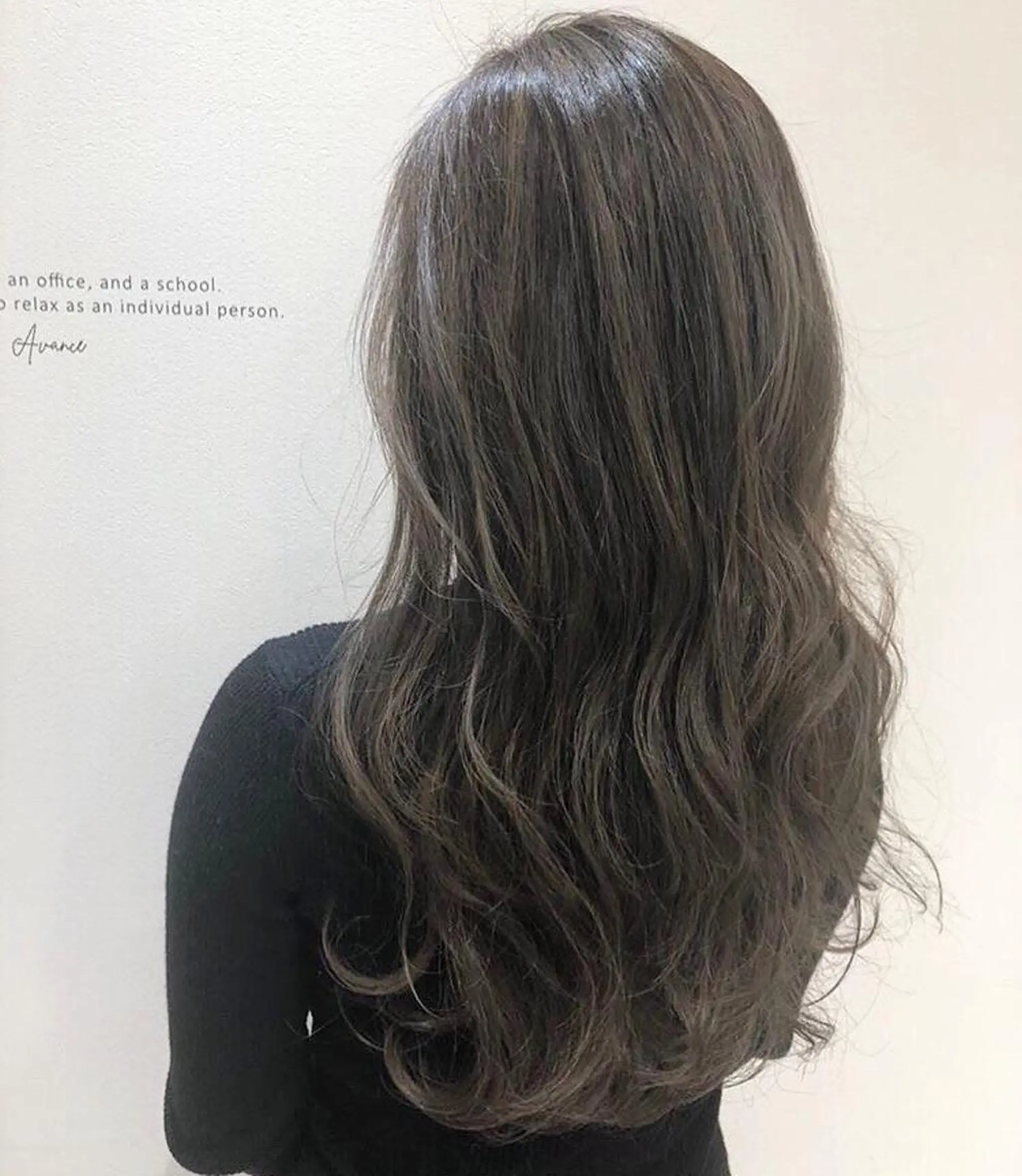 ロング カラー カット ヘアカラー トリートメント Lien 深井店のヘアスタイル