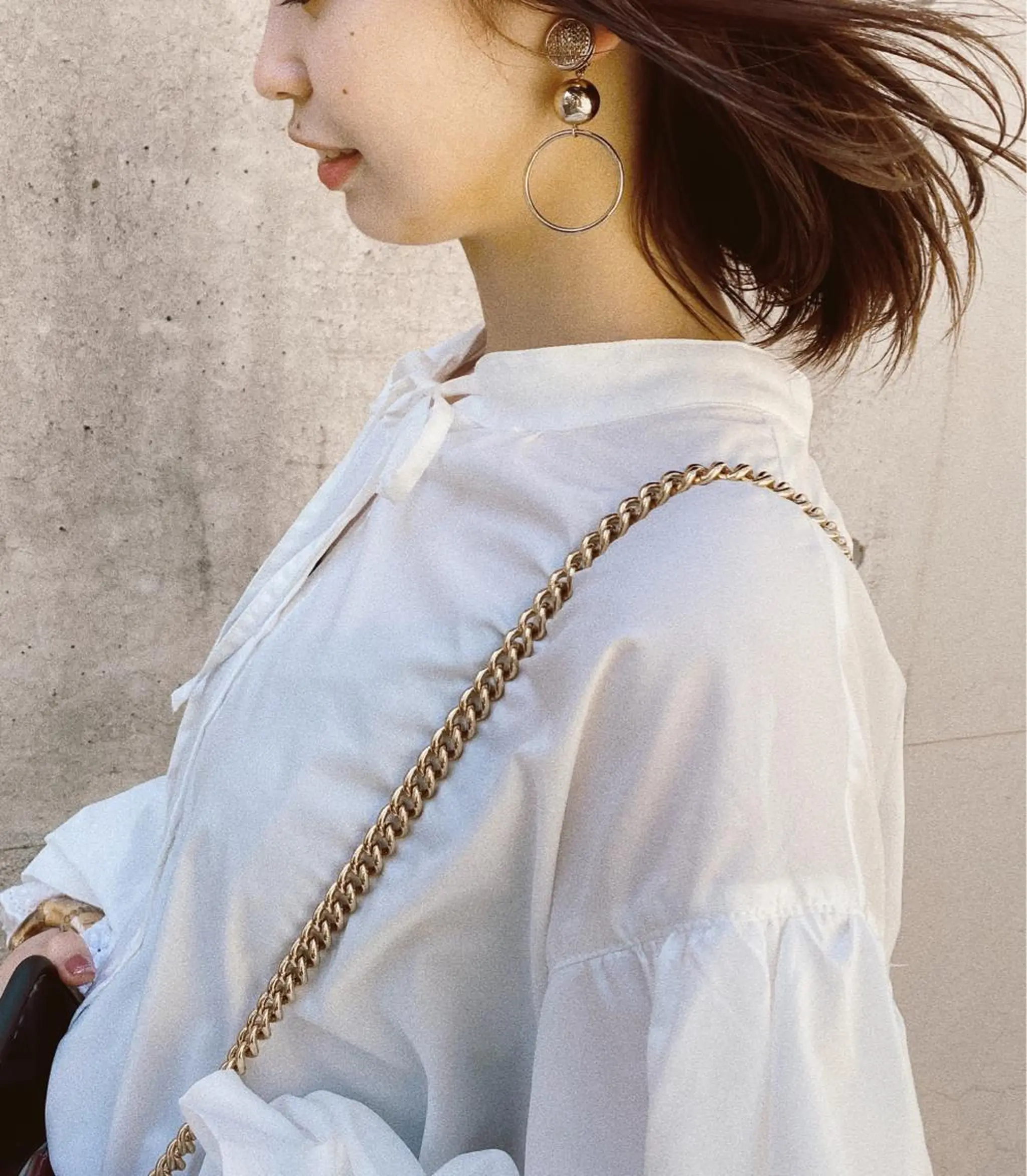 ミディアム Living所属・ヨシモトリョウ 髪質改善/美髪のヘアスタイル