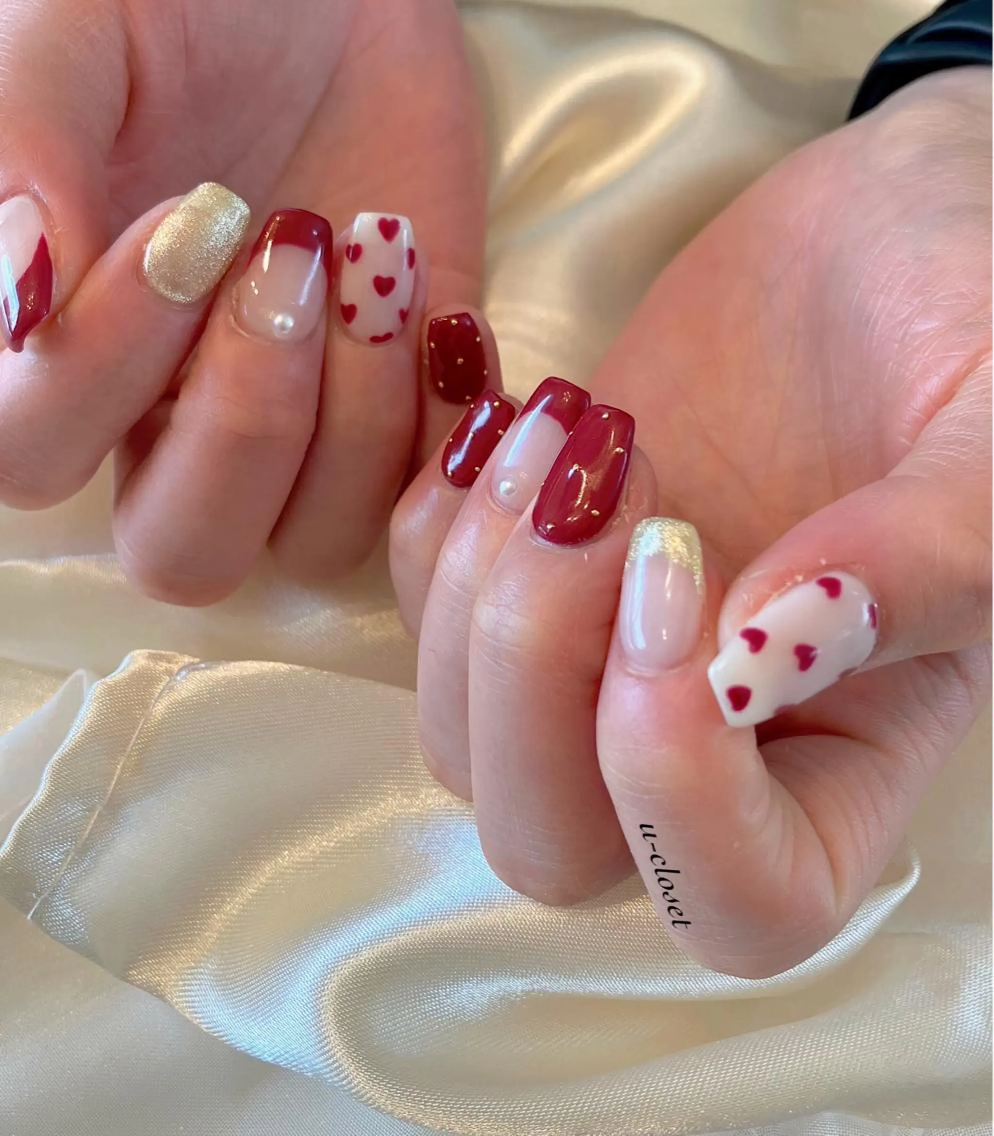 ネイル ハンドネイル u closetのネイルデザイン