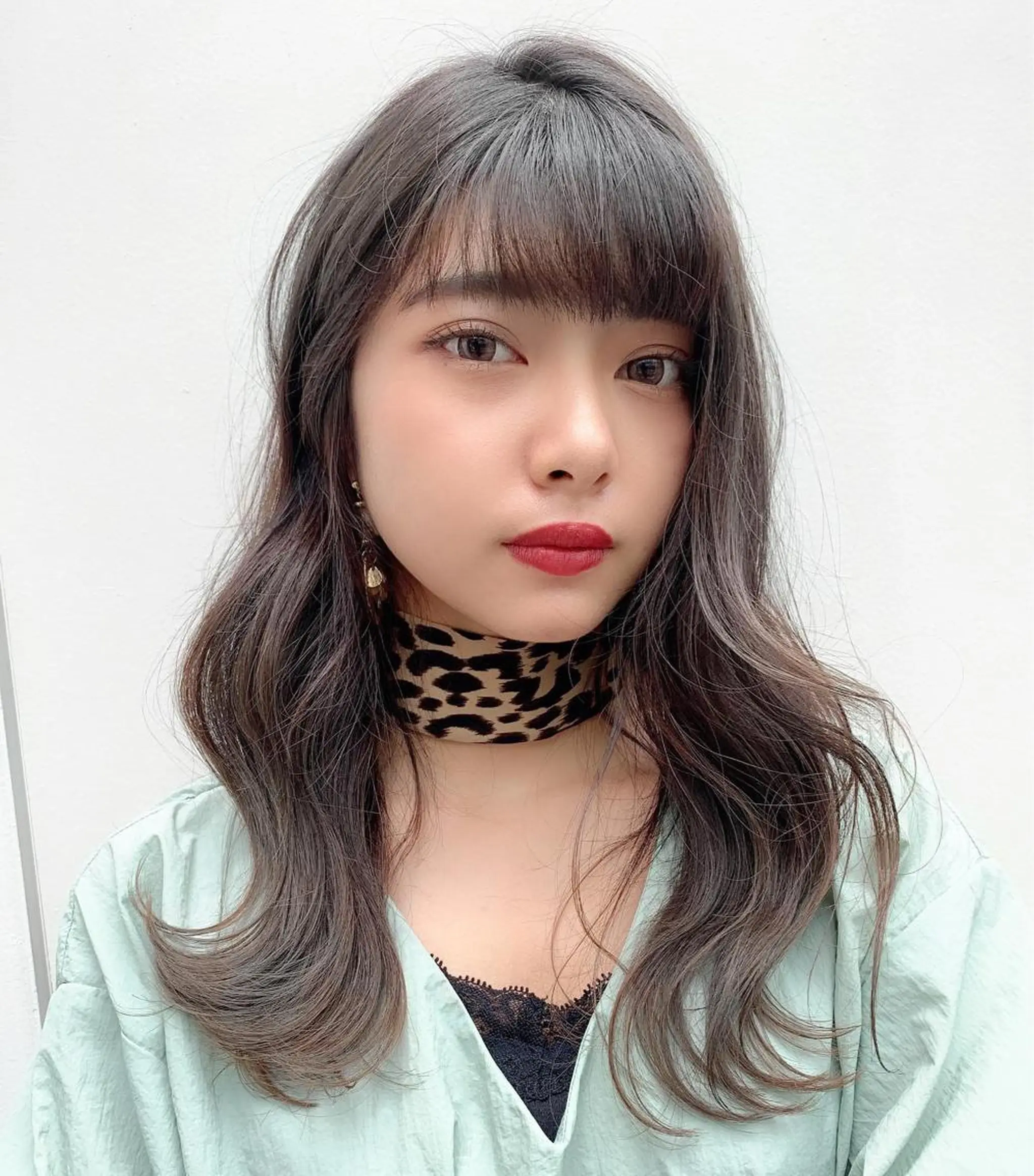 セミロング カラー ヘアカラー 寺山 佳貴のヘアスタイル