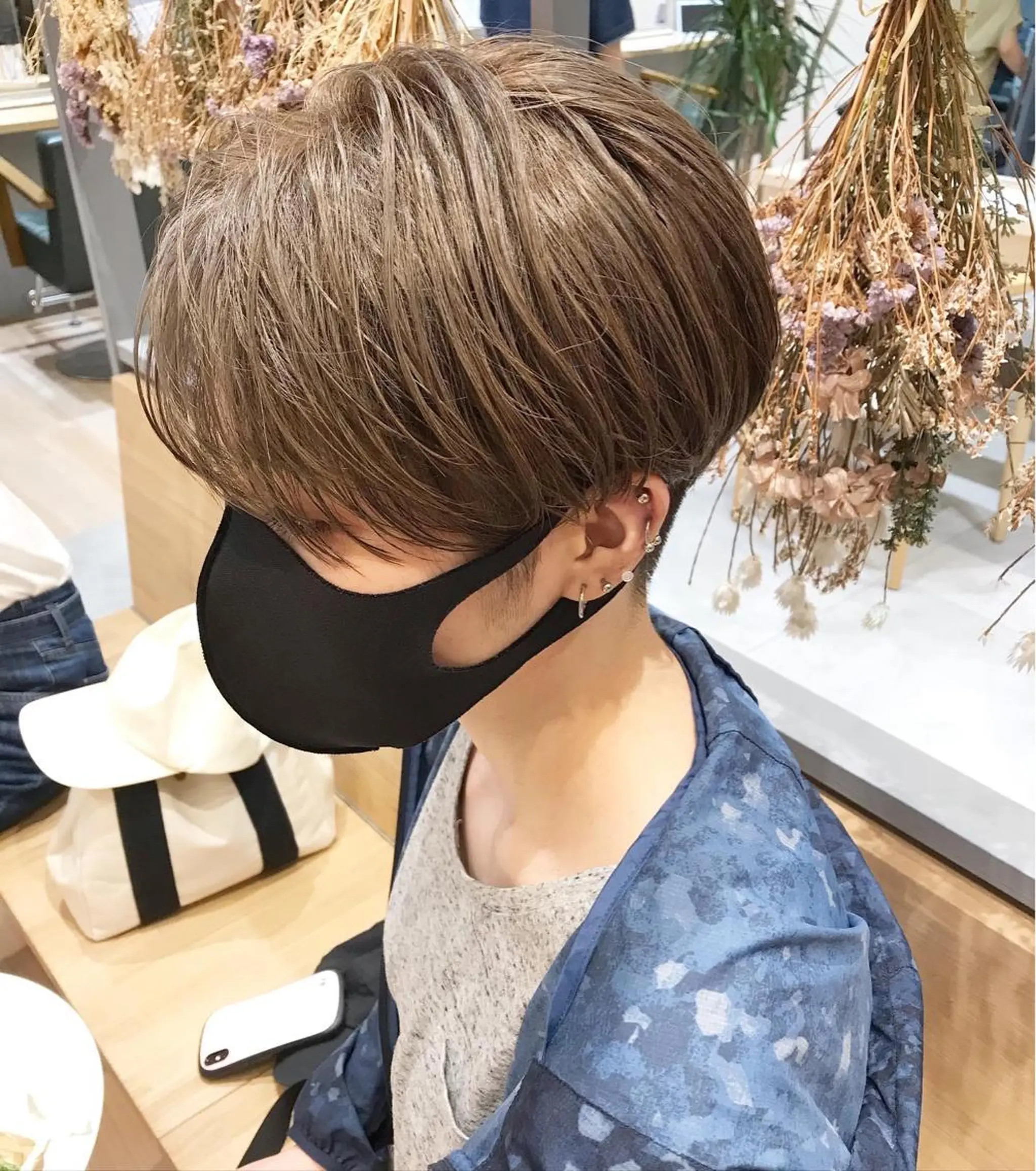 ショート マニッシュショート ショートヘア 河田 海陽のヘアスタイル