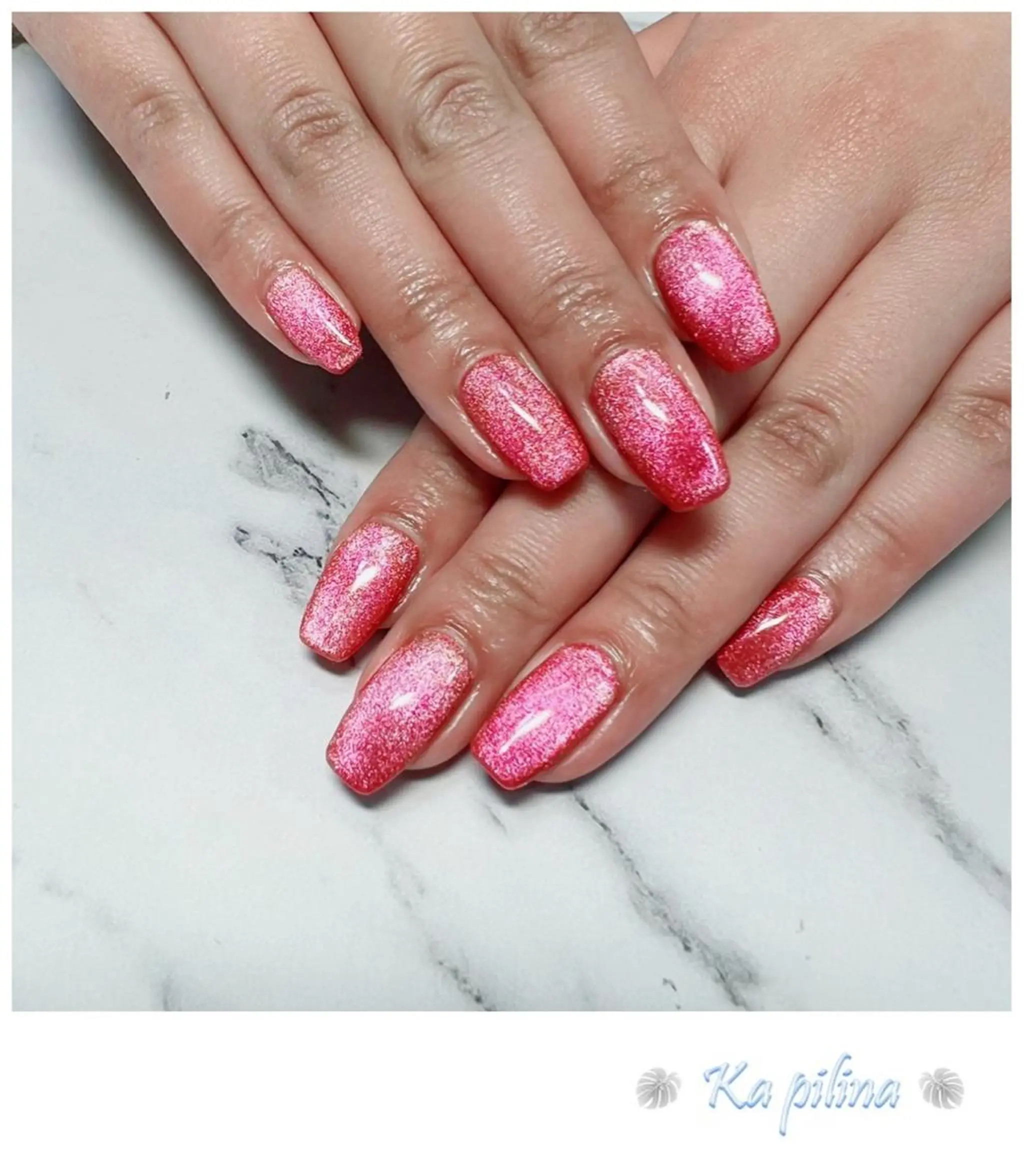 ネイル マグネットネイル Nail salon Ka pilinaのネイルデザイン