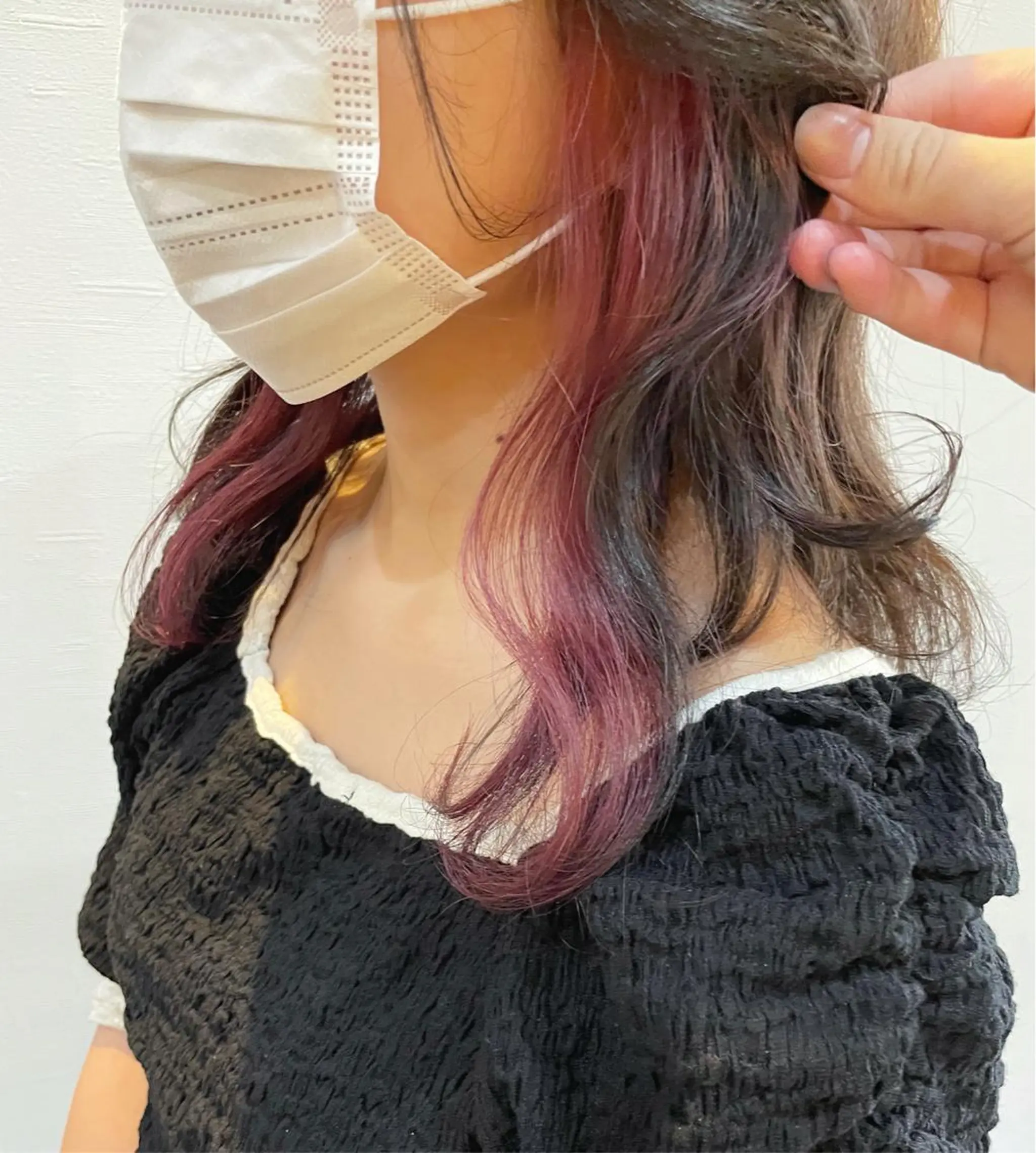 ミディアム カラー 𝒌𝒚𝒐𝒌𝒂 🍀のヘアスタイル