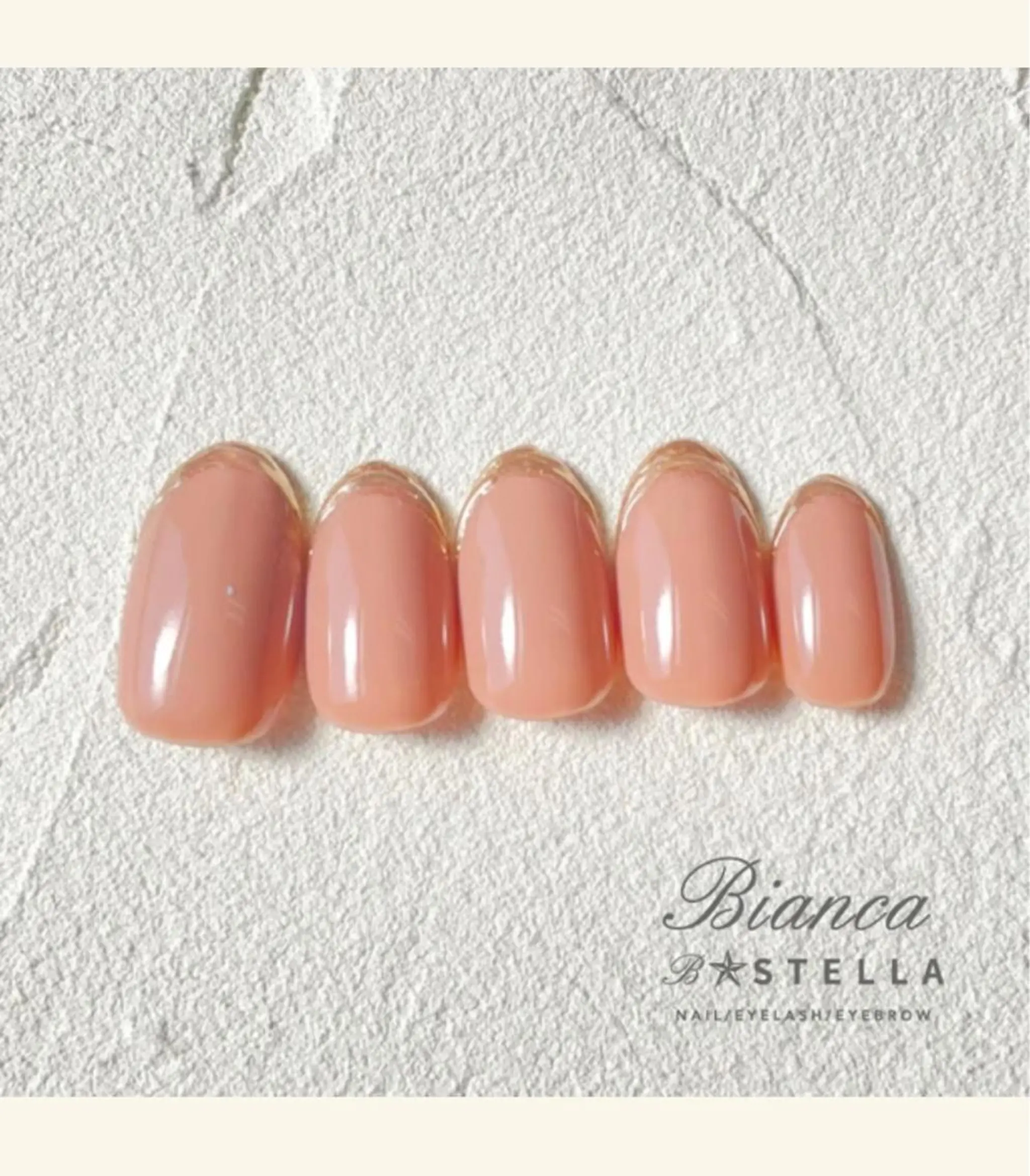 ネイル マツエク・マツパ アイブロウ ハンドネイル Bianca 溝の口 ASANOのネイルデザイン
