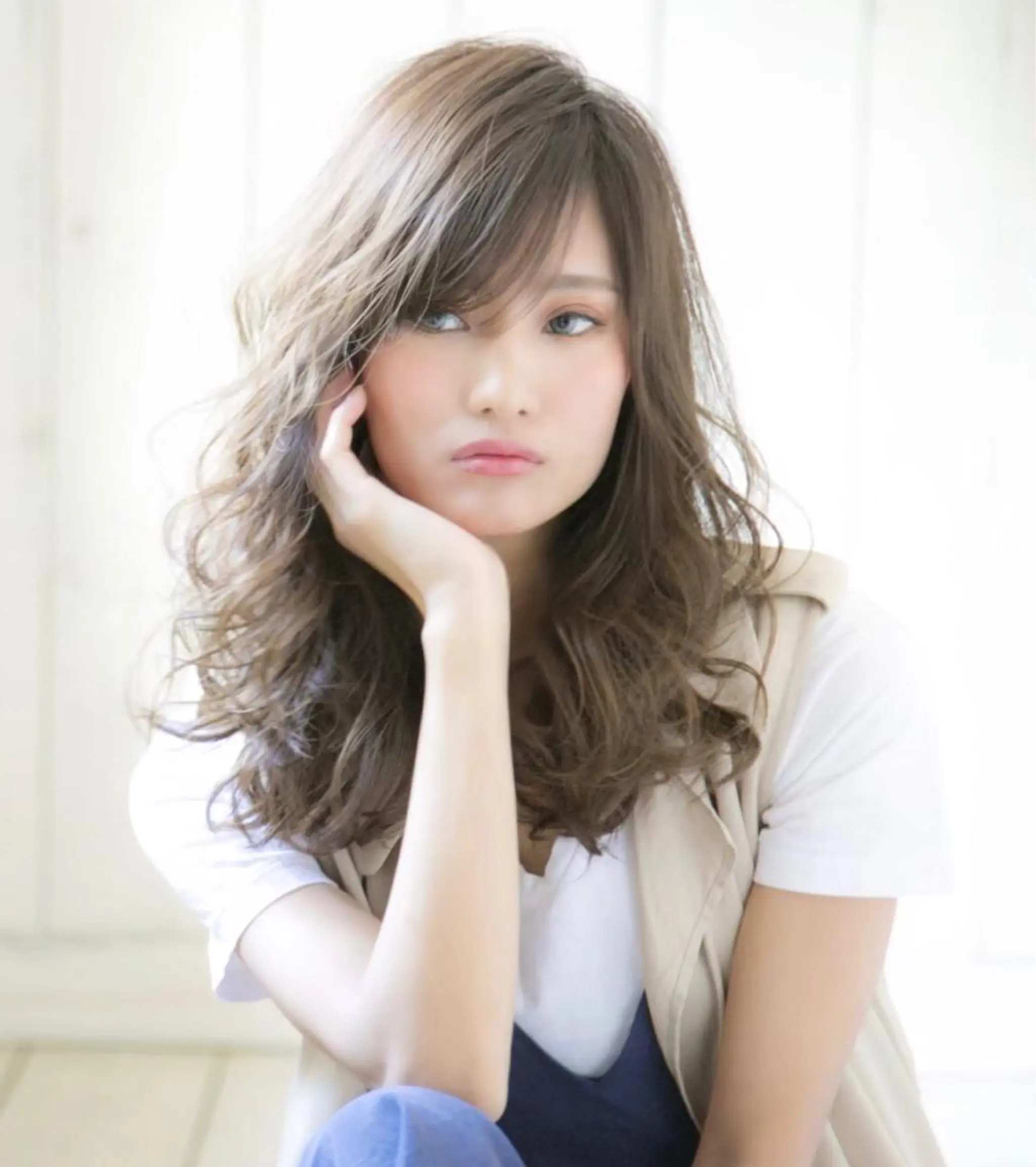 ミディアム ヘアカラー トリートメント Lond luce所属・代表 吉澤弘哲のヘアスタイル