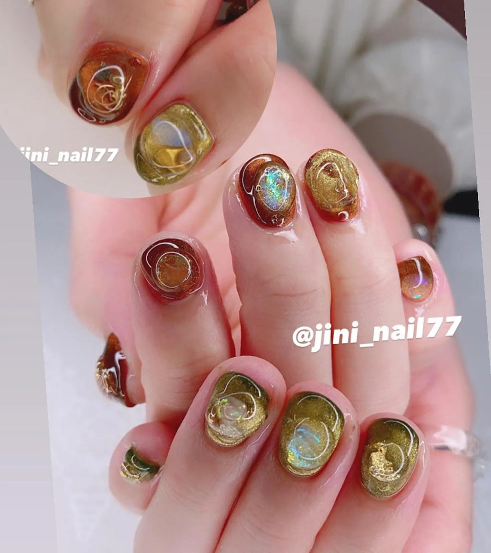 ネイル JINI NAIL所属・ジニ ネイルのネイルデザイン