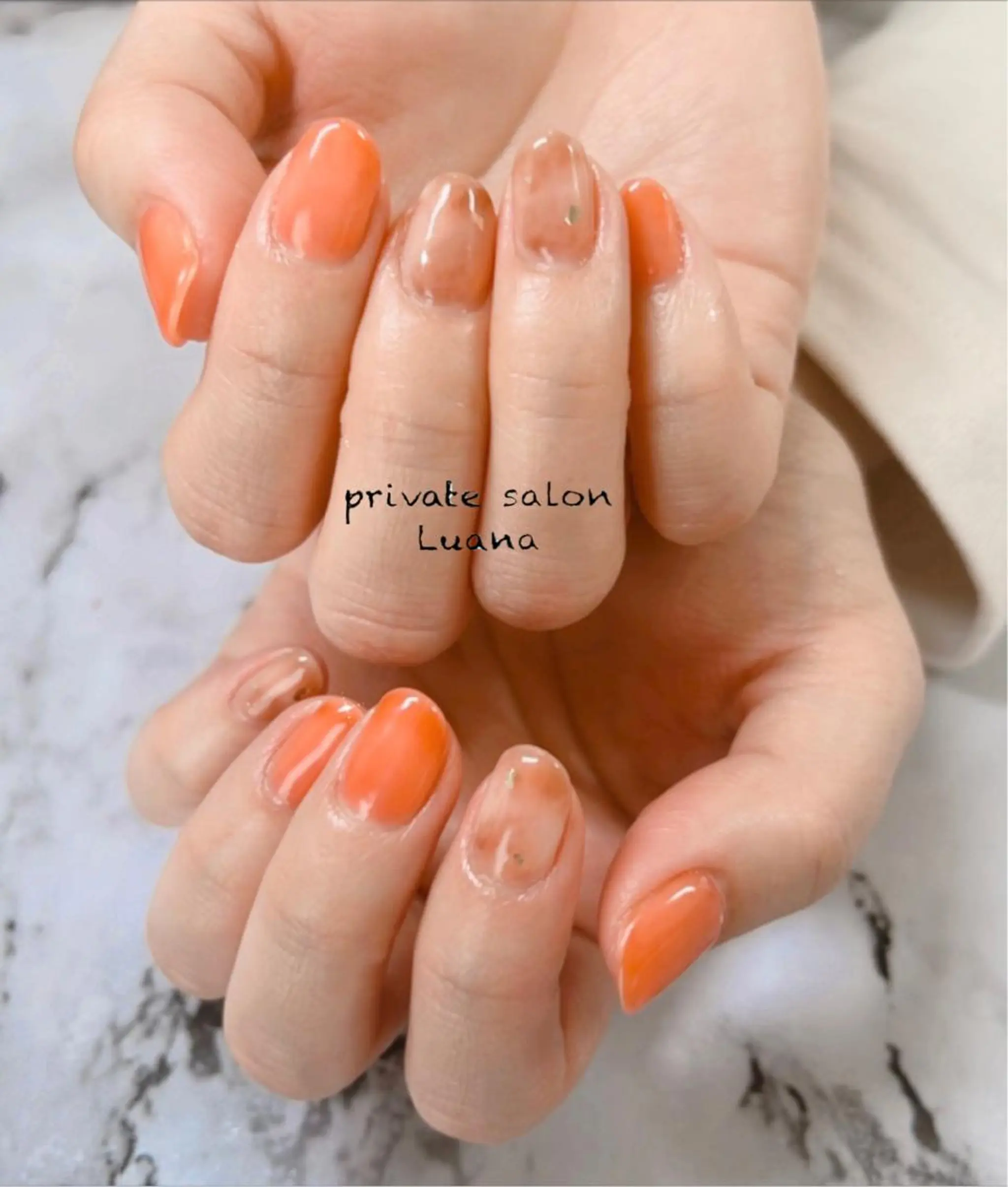 ネイル ハンドネイル 自宅ネイルサロン ルアナのネイルデザイン