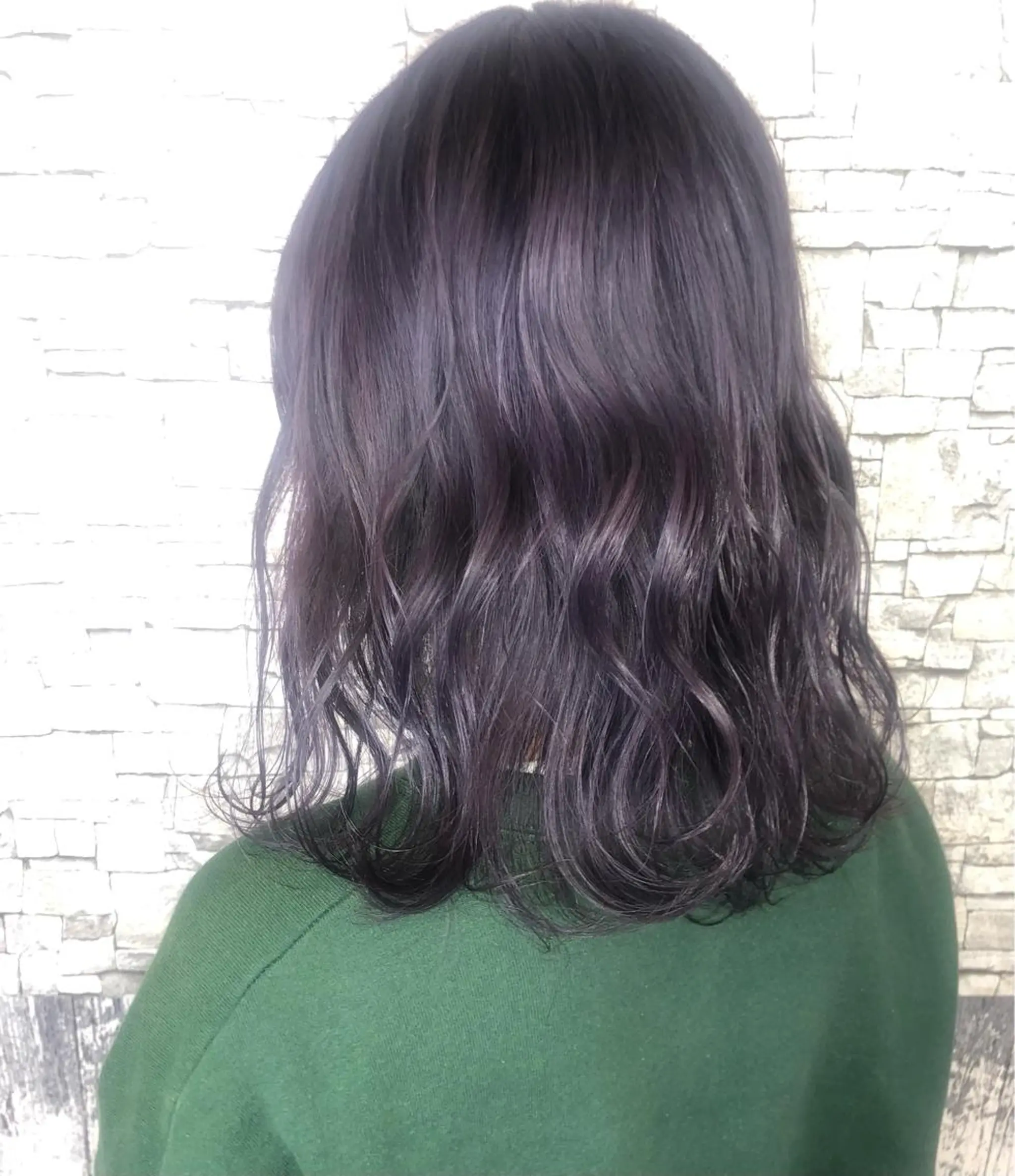 ミディアム パープルカラー カット ヘアカラー トリートメント L'wis所属・🪄🫧ハイトーン/ 乙津茜🐰L'wisのヘアスタイル