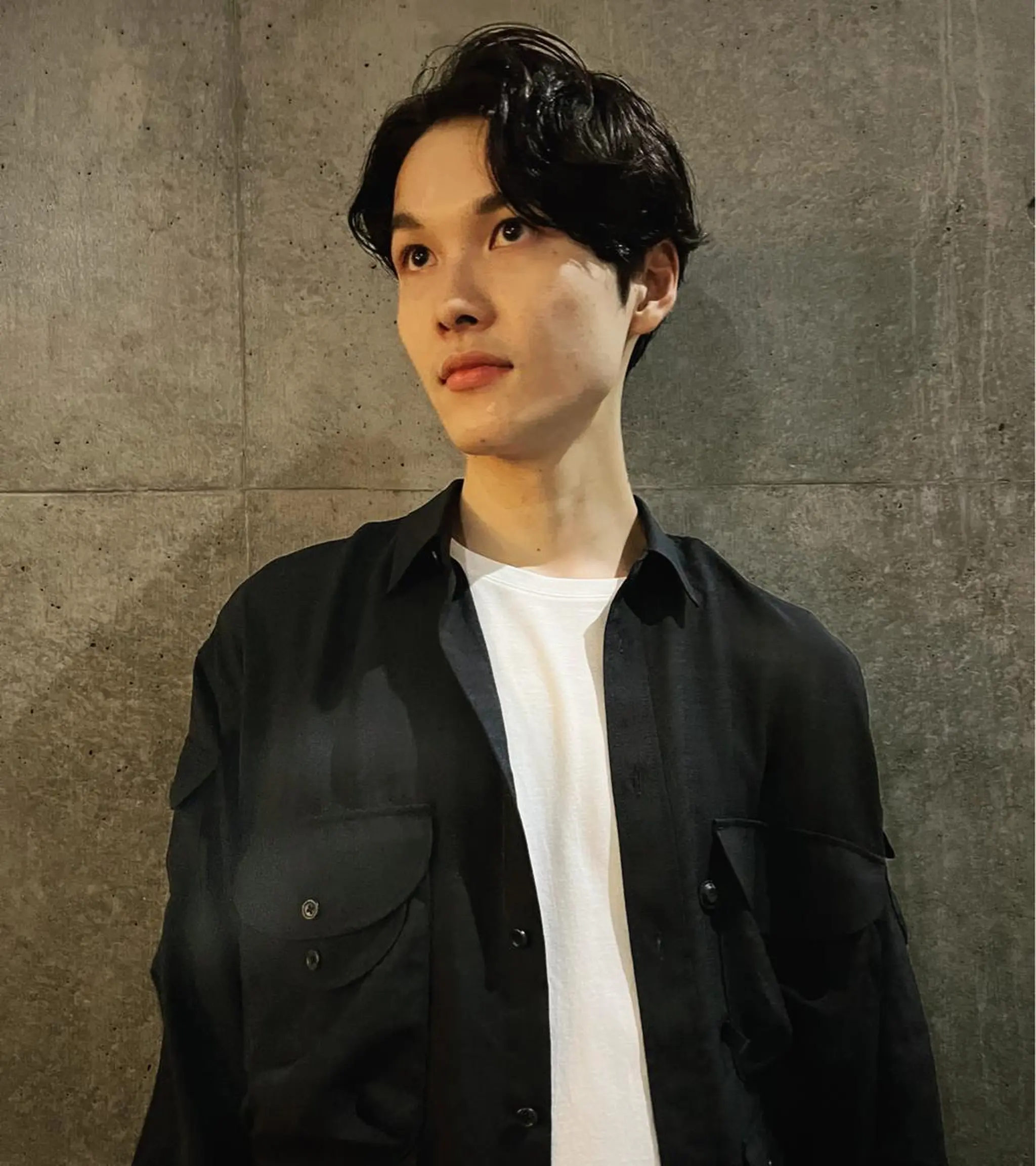 ミディアム メンズ メンズスタイリスト リュウジのヘアスタイル