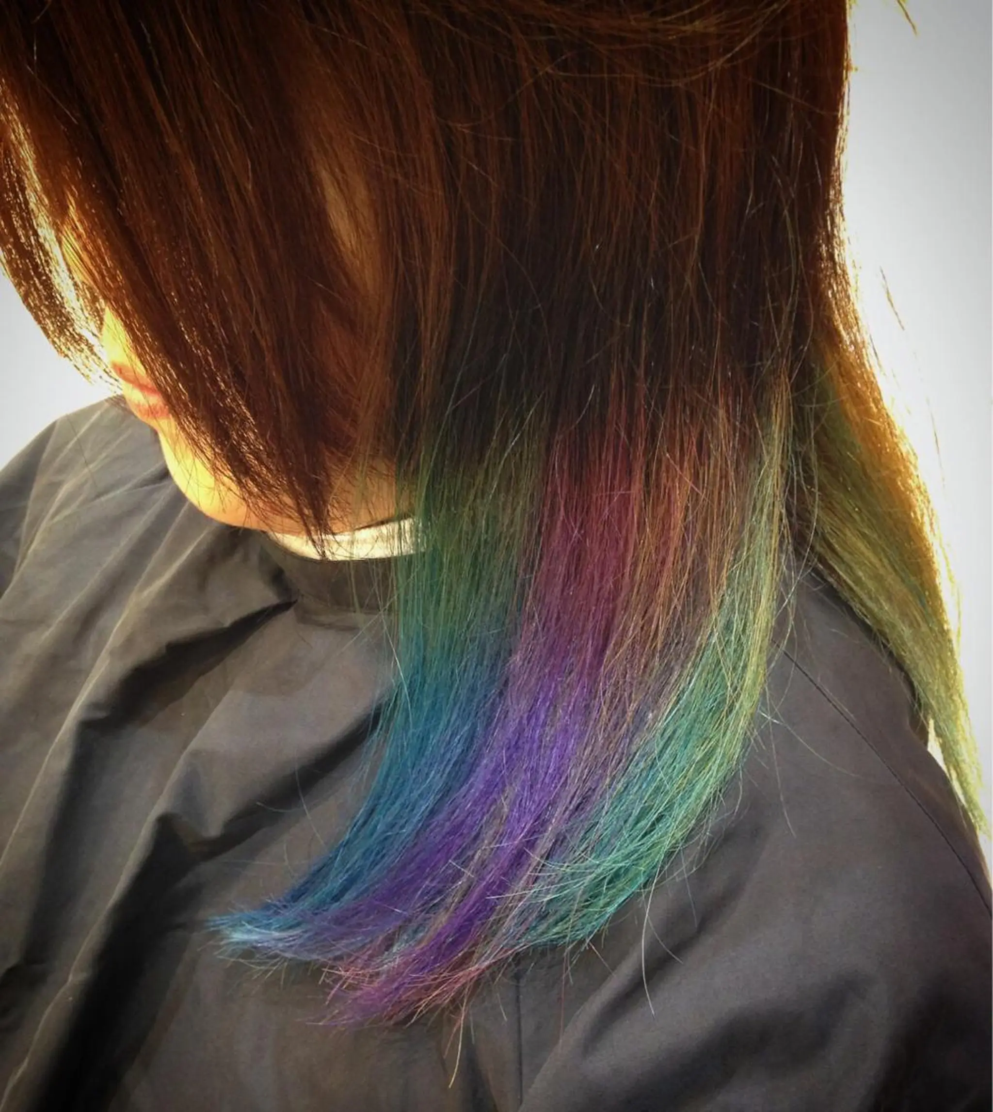 ロング カラー 吉岡 三四朗のヘアスタイル