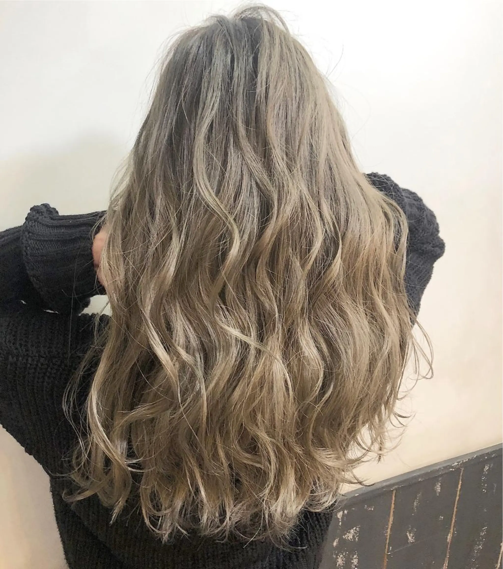 ロング カラー ヘアアレンジ グレージュ ラベンダーカラー ラベンダーグレージュ ラベンダーグレー カット ヘアカラー トリートメント AUBE HAIRazul吉祥寺所属・綺麗な髪質にしたい方 限定🌈清水　祥のヘアスタイル