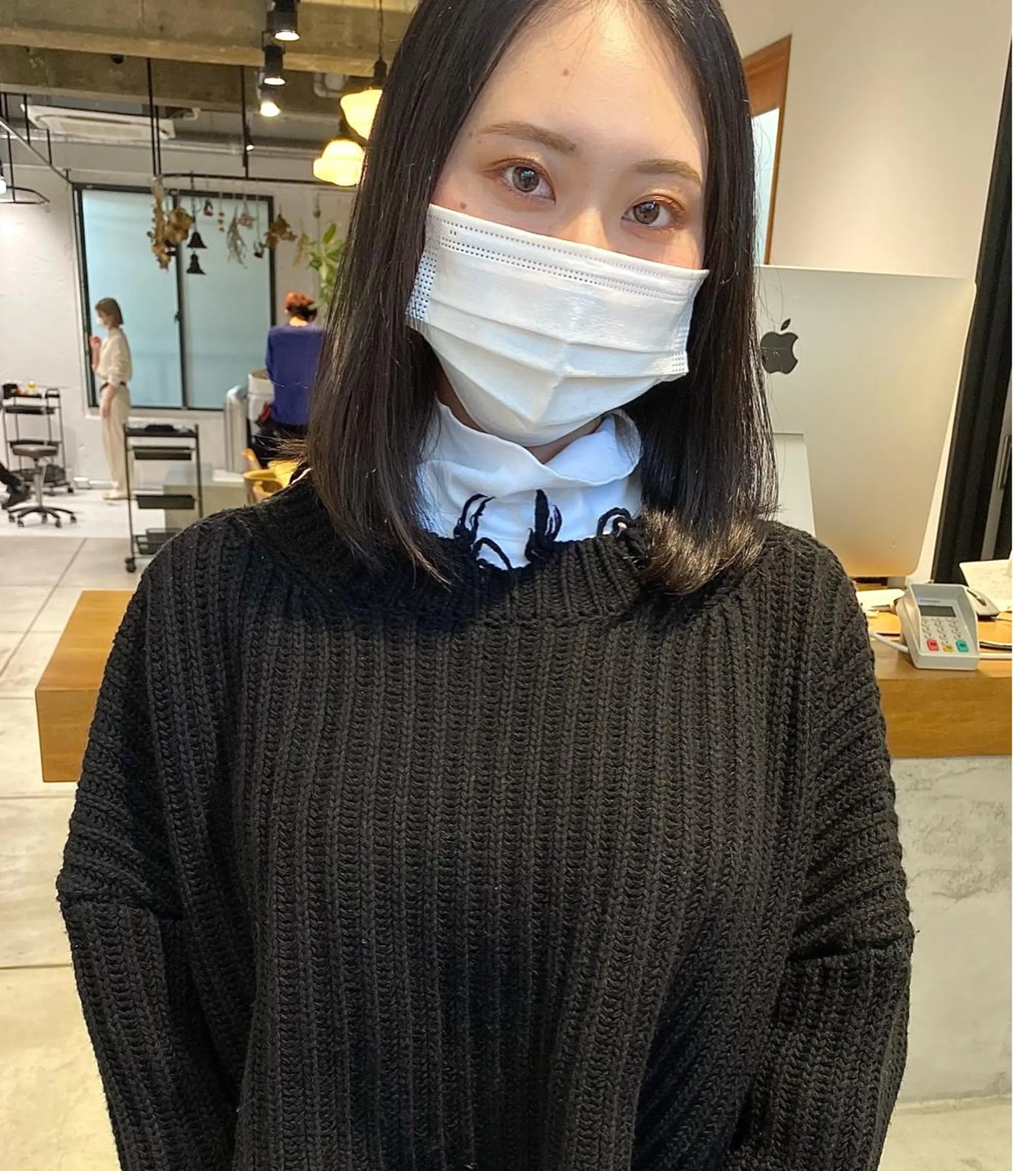 セミロング カラー パーマ ヘアアレンジ メンズ パーマスタイル🔅 sayacaのヘアスタイル