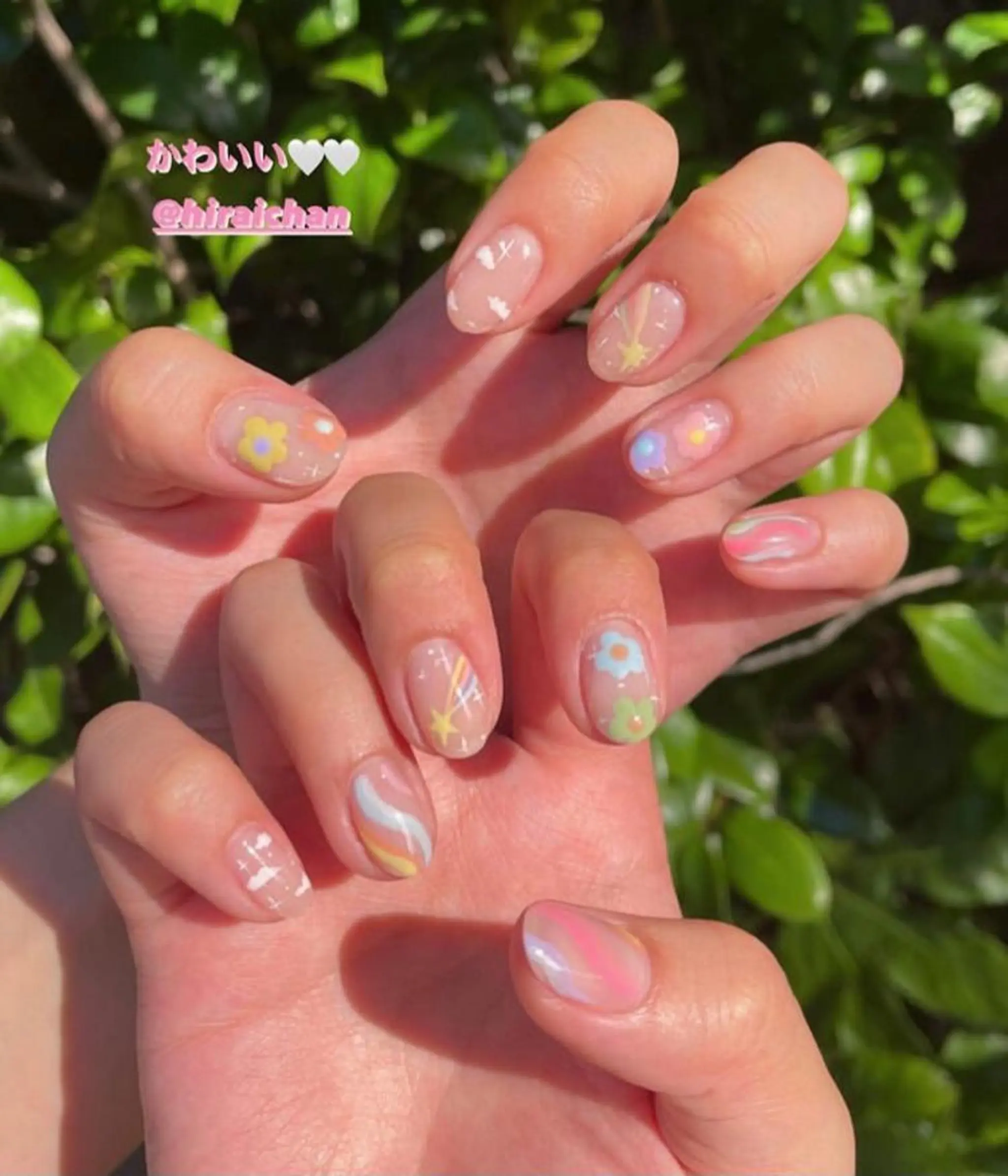 ネイル アートネイル nail salon　Natural Cure所属・平井 彩香のネイルデザイン
