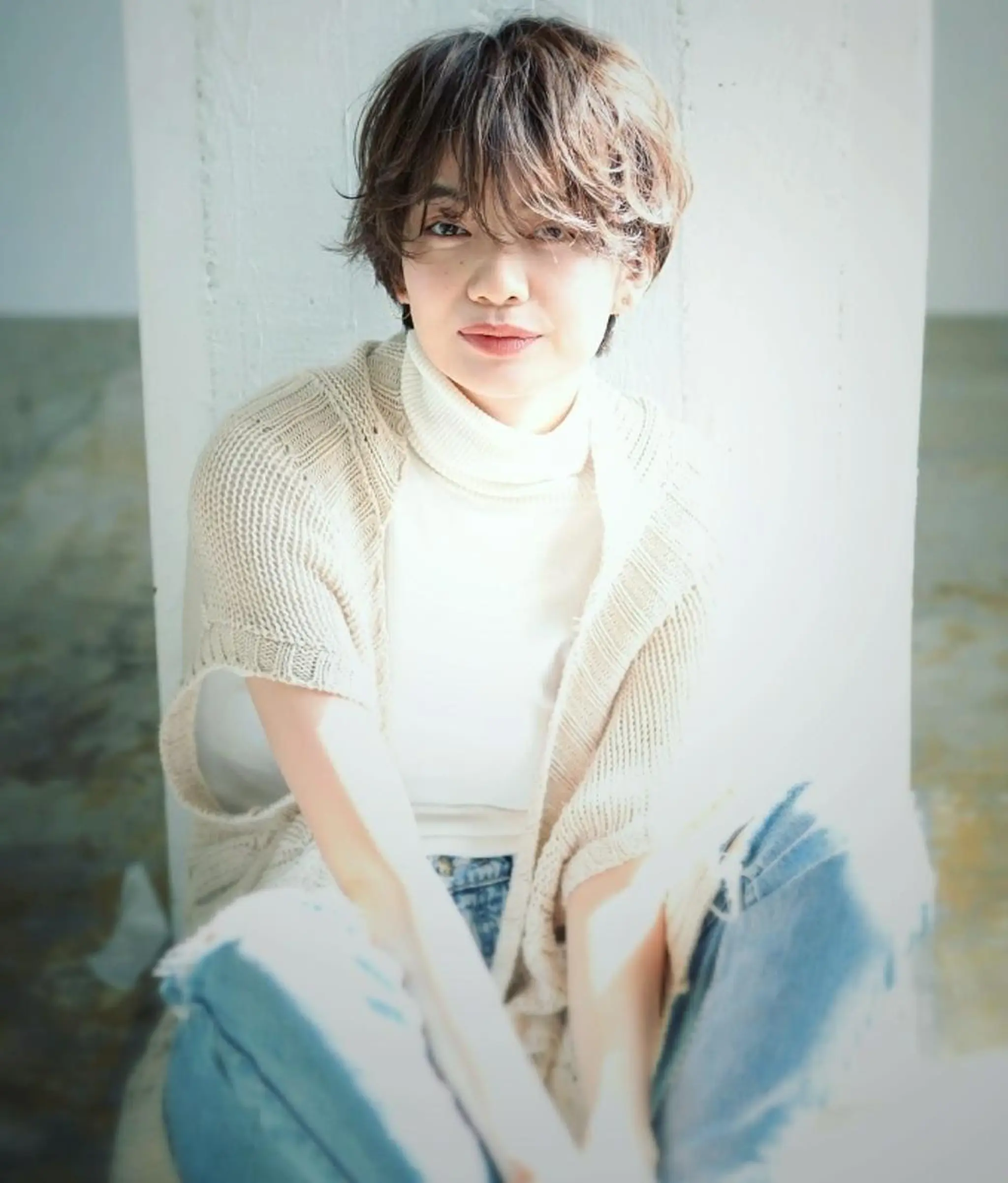 ショート メゾンブランアヴェダ所属・ホリウチ ユキエのヘアスタイル