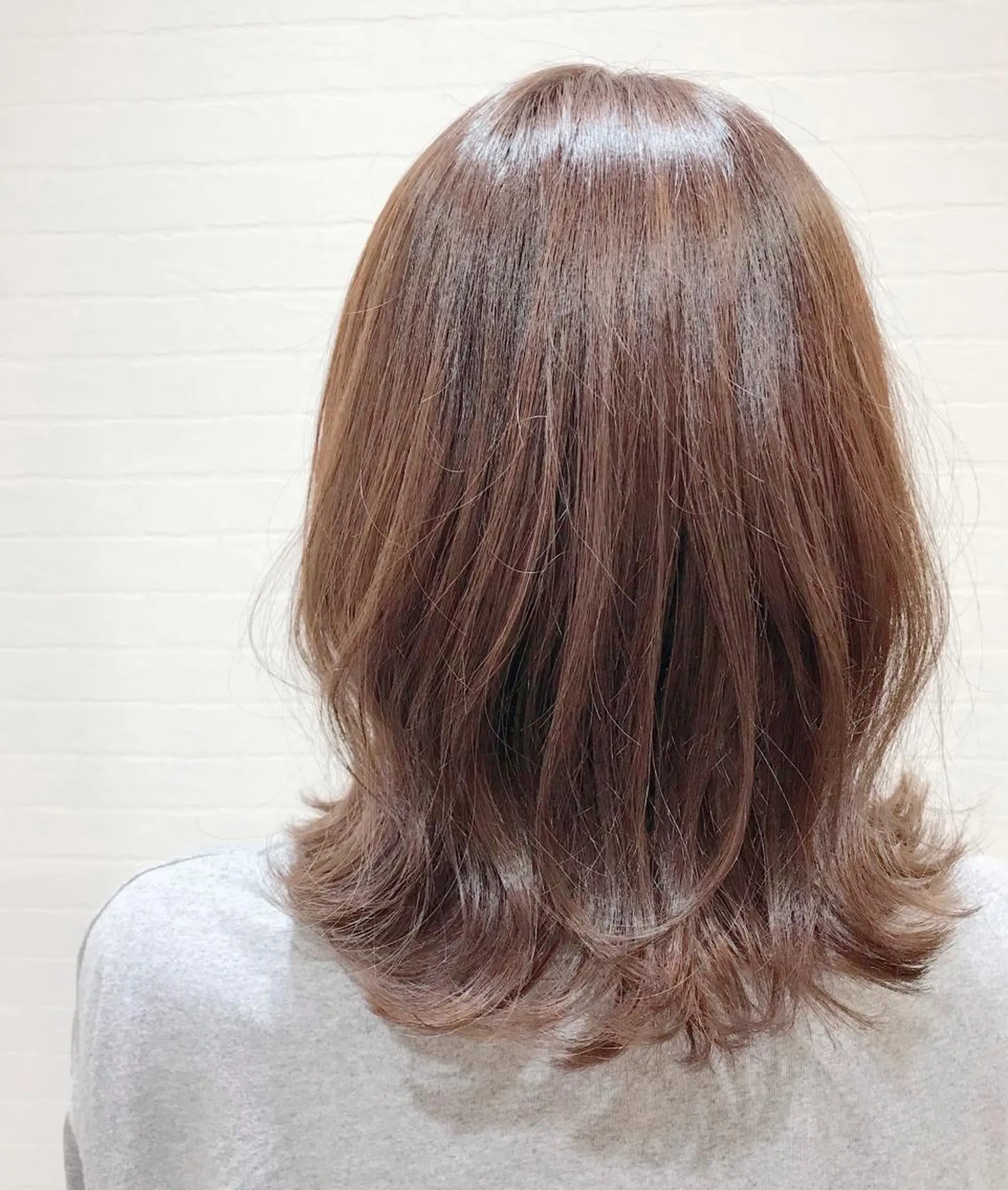 ミディアム カラー パープルカラー GRANLUSSO 〜グランルッソ駅前店所属・木口 嘉美のヘアスタイル
