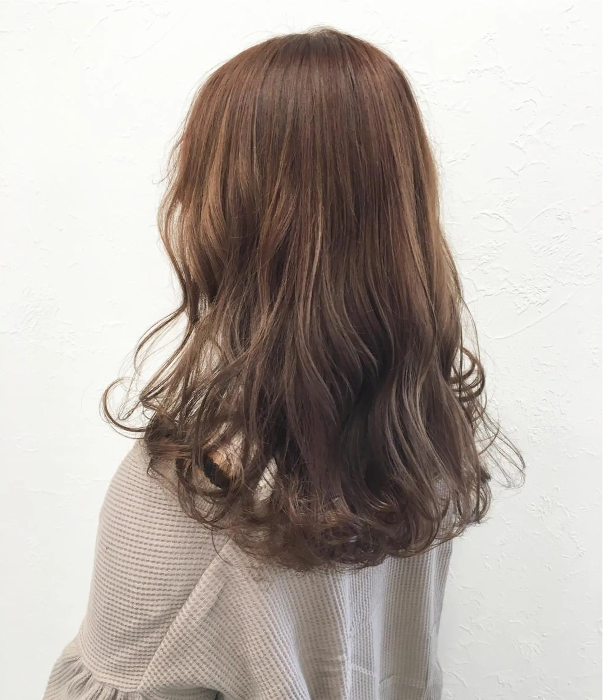 ロング カラー オレンジ オルチャンヘア ヘアカラー 2nd所属・🤍2nd🤍田所 美希のヘアスタイル