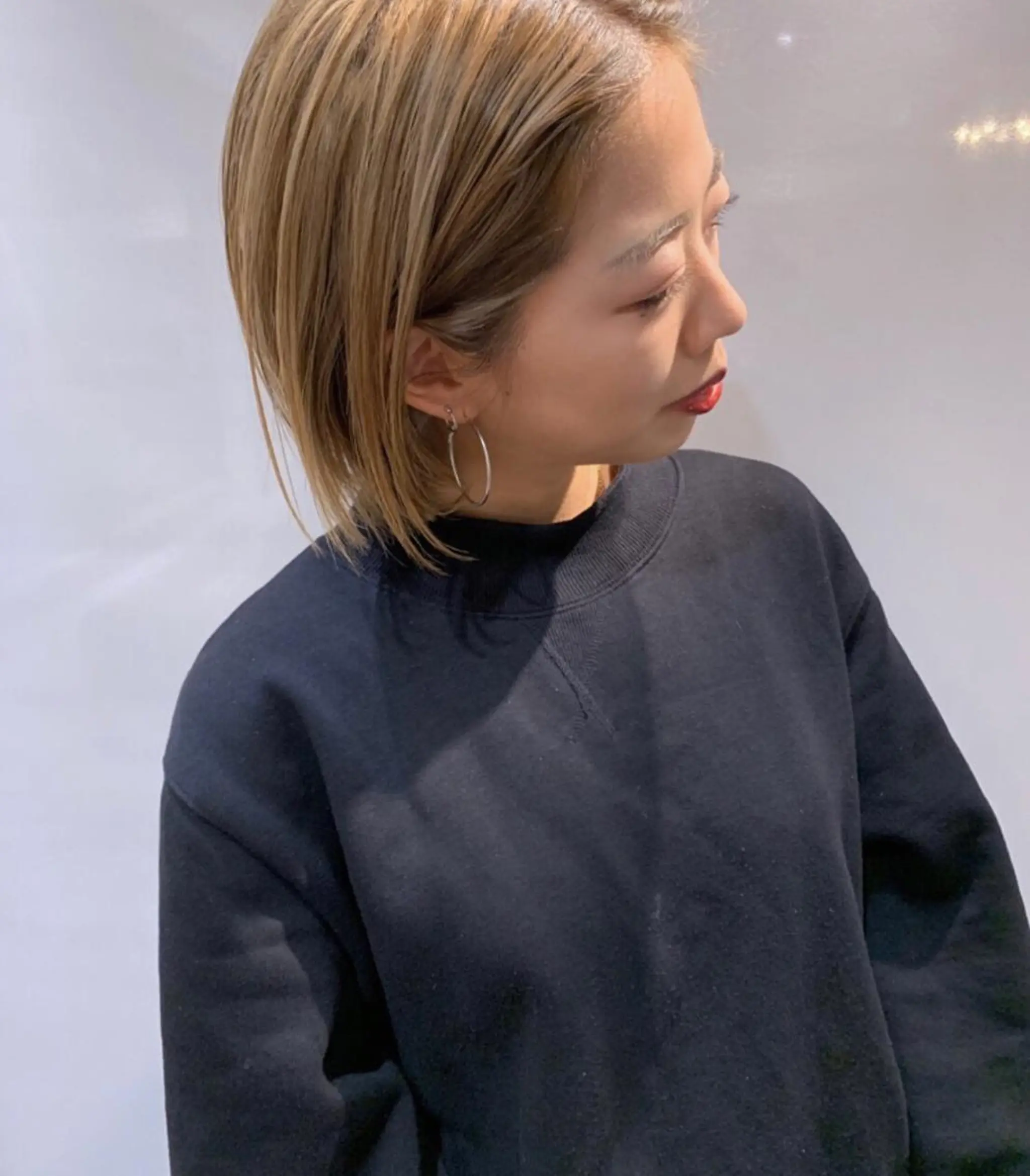 ショート カラー ハイトーンカラー ♡ma ki♡のヘアスタイル