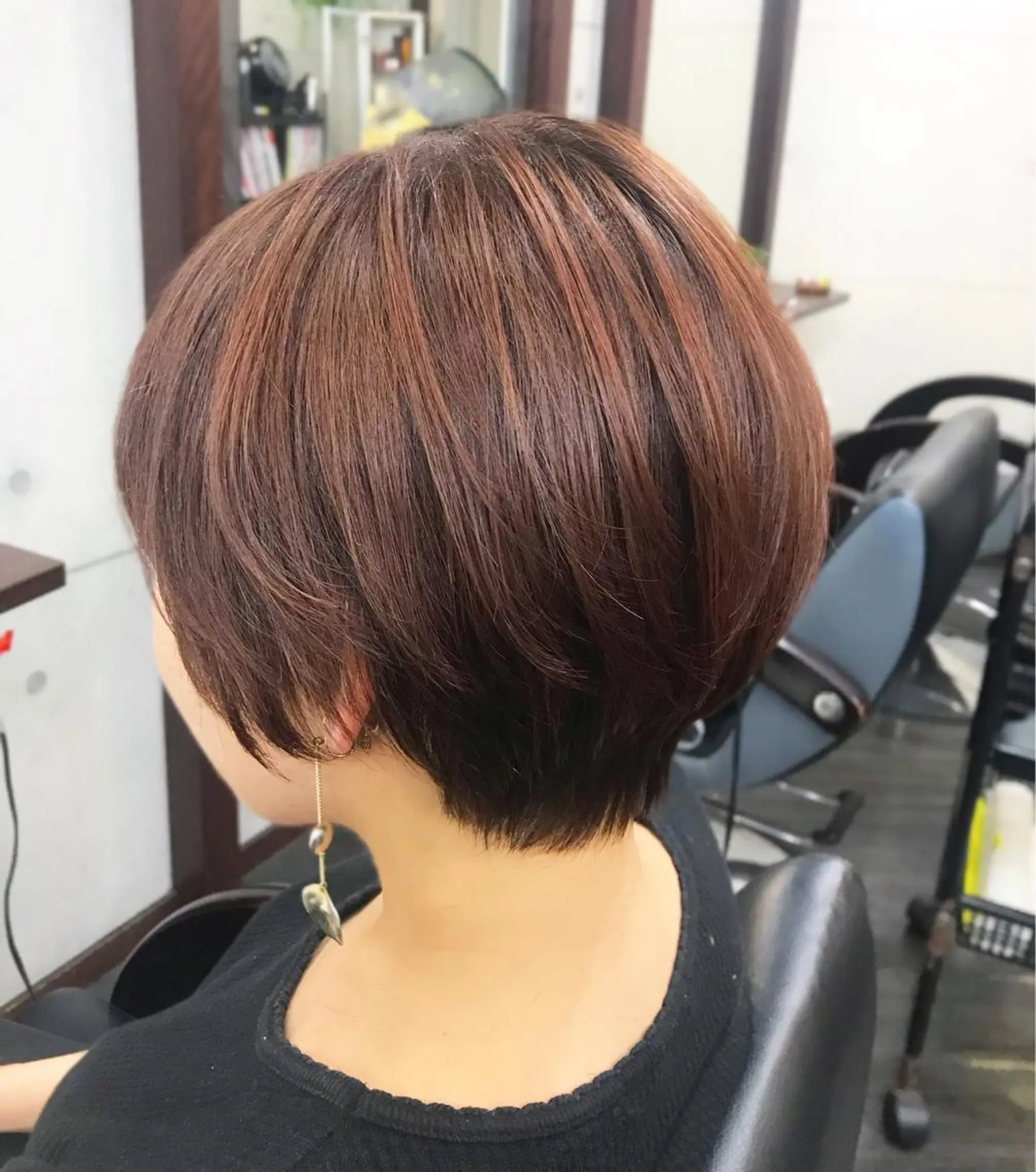 ショート カラー オレンジ ヘアカラー トリートメント cocoru所属・＊横浜駅＊ 金子 誠也のヘアスタイル