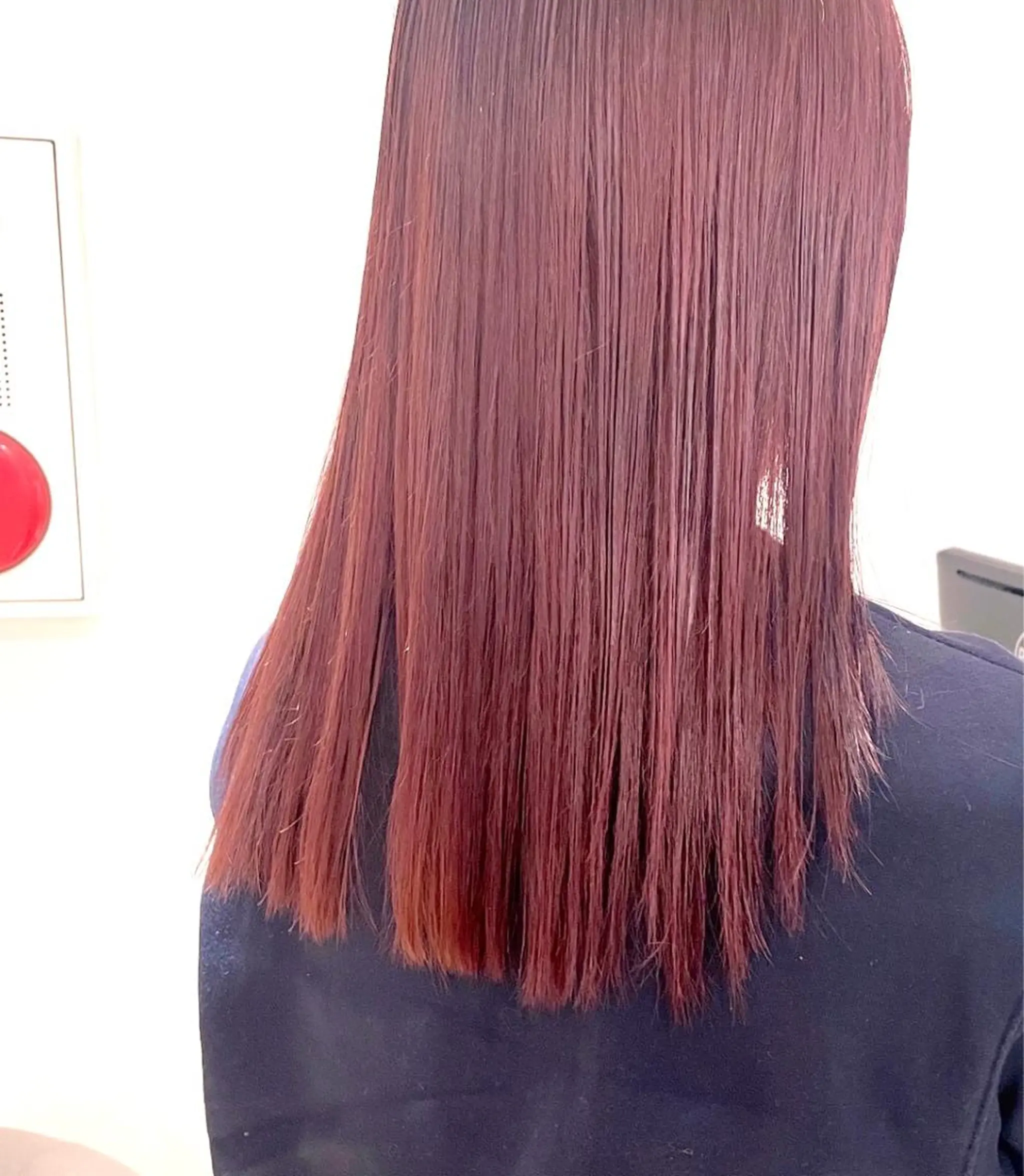 ミディアム カラー ピンクカラー カット ヘアカラー 齋藤 咲のヘアスタイル