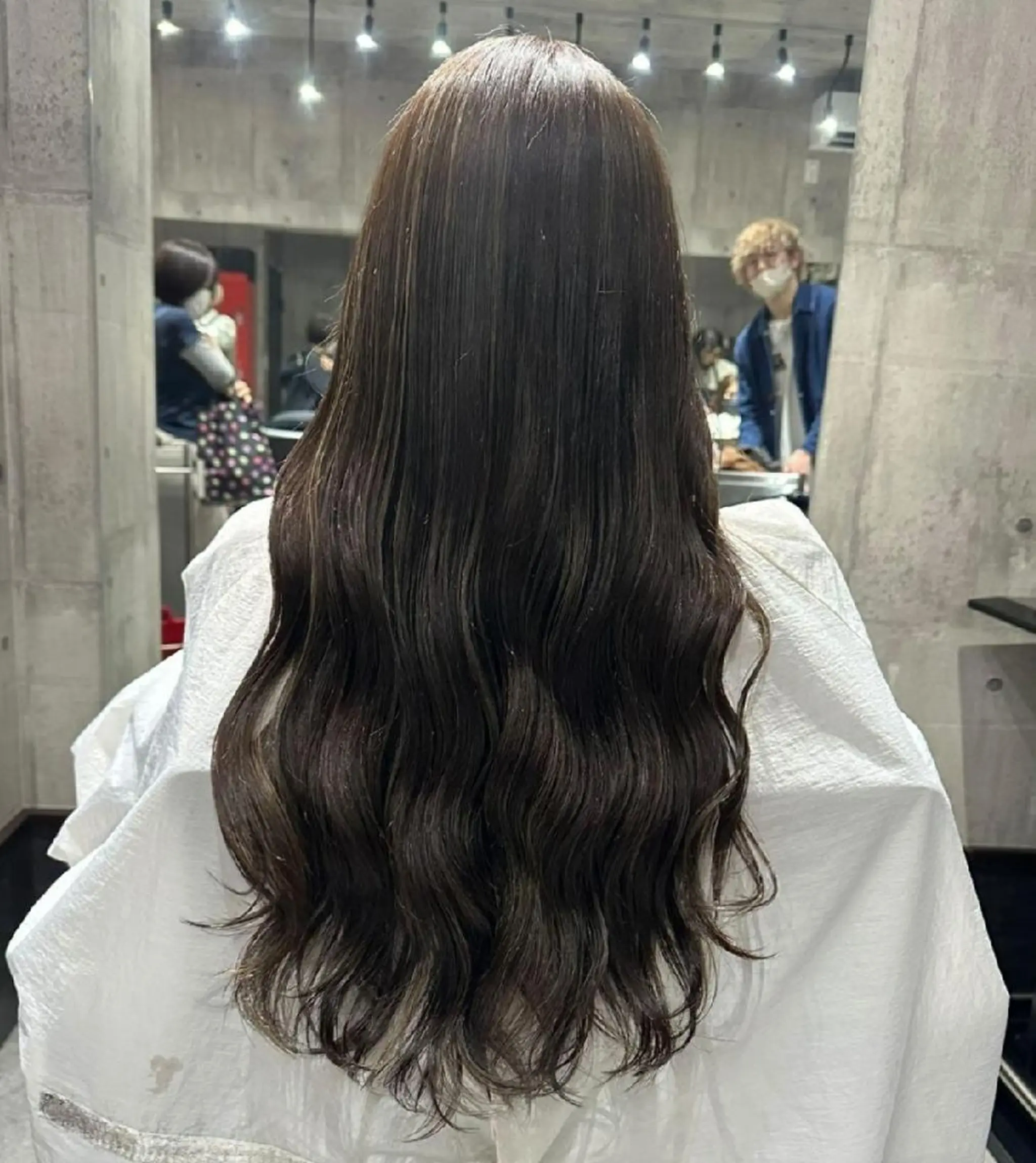 ロング カラー 高橋嵐 プラスイズムヴェレンのヘアスタイル