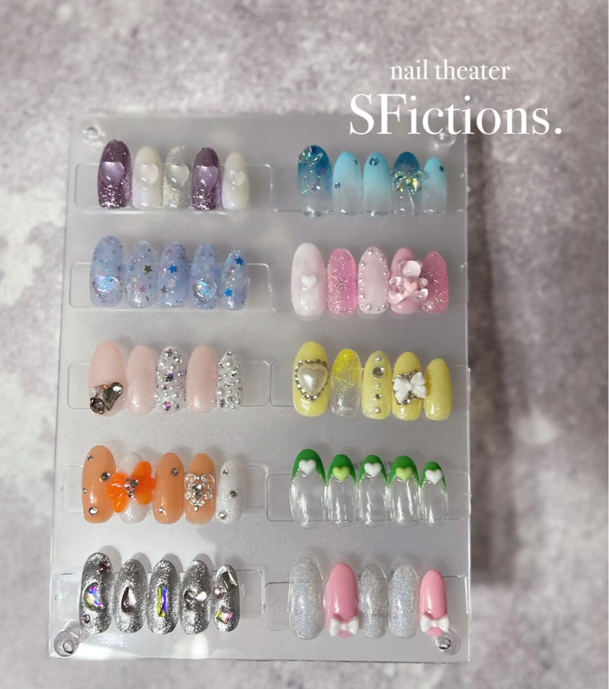 ネイル ハンドネイル 北名古屋　ネイル SFictions.のネイルデザイン