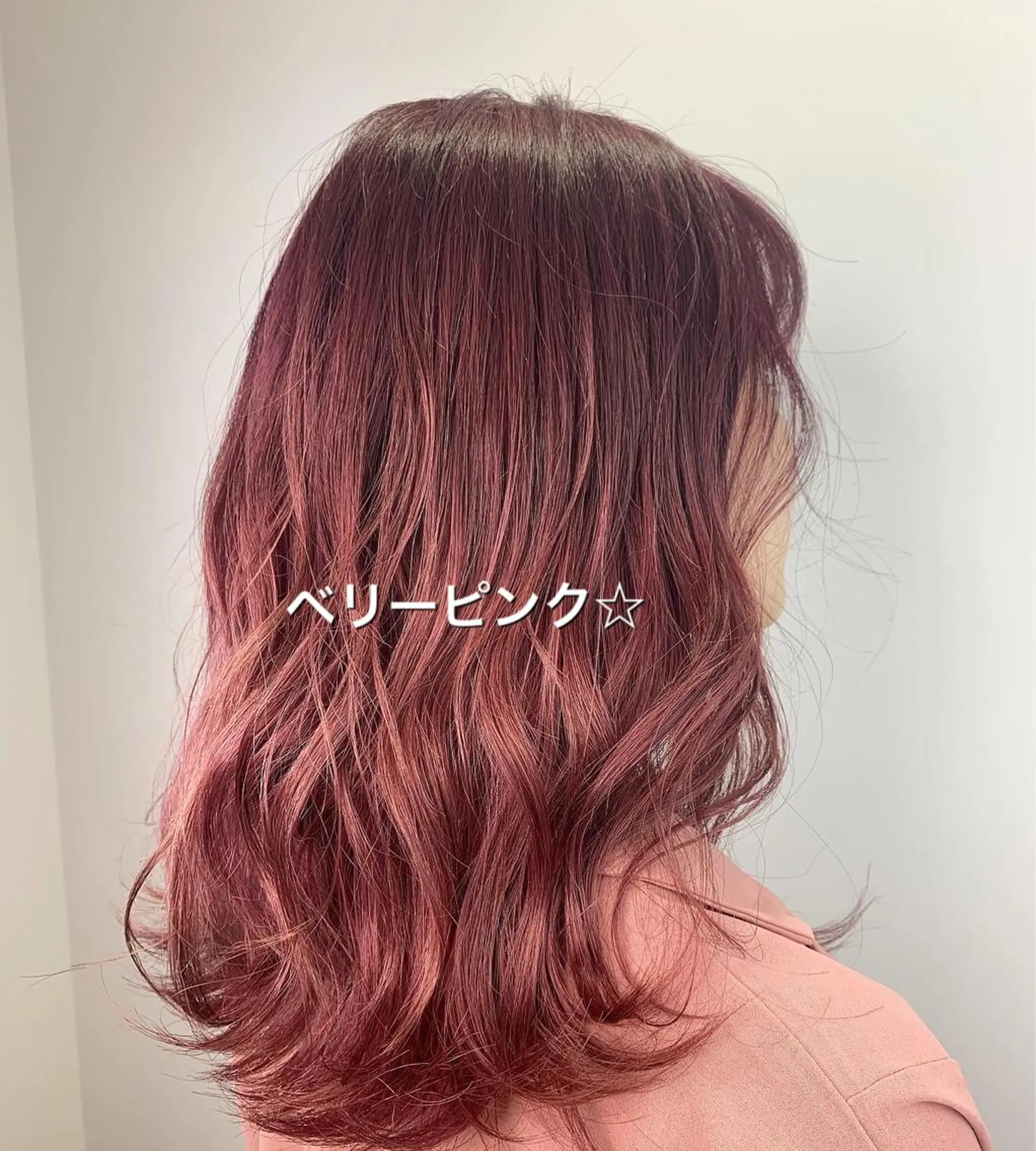 ミディアム カラー ピンクカラー SALOWIN神戸三宮店所属・【美髪を叶える】中谷 彰宏(アキ)のヘアスタイル