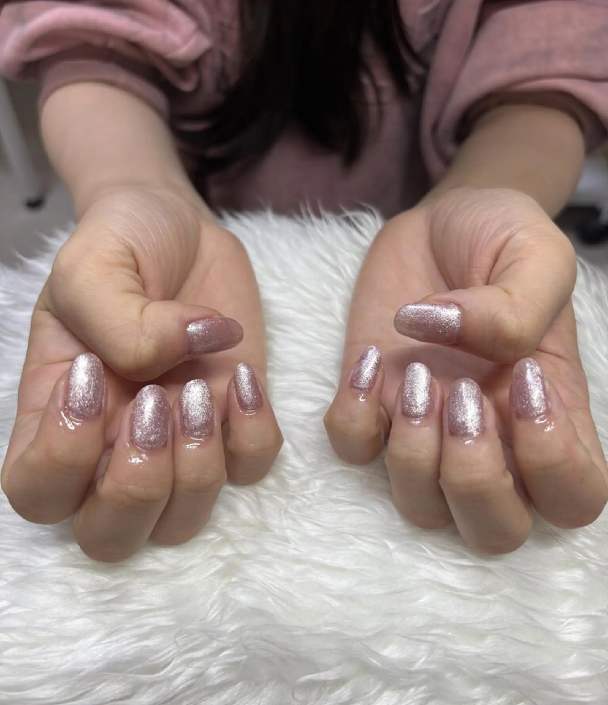 ネイル ハンドネイル ♡プルメリア アシュリー　jrのネイルデザイン
