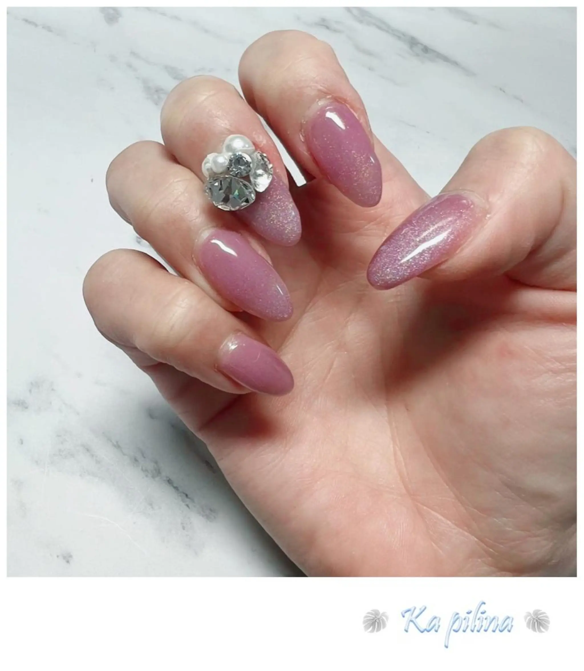 ネイル マグネットネイル Nail salon Ka pilinaのネイルデザイン