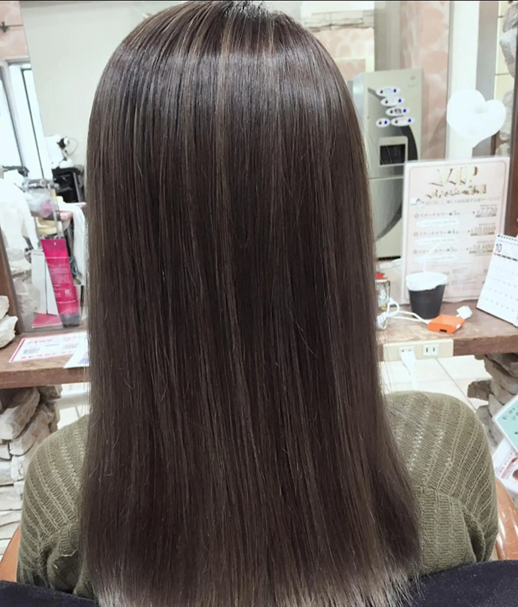 セミロング カラー 今里 弘樹のヘアスタイル