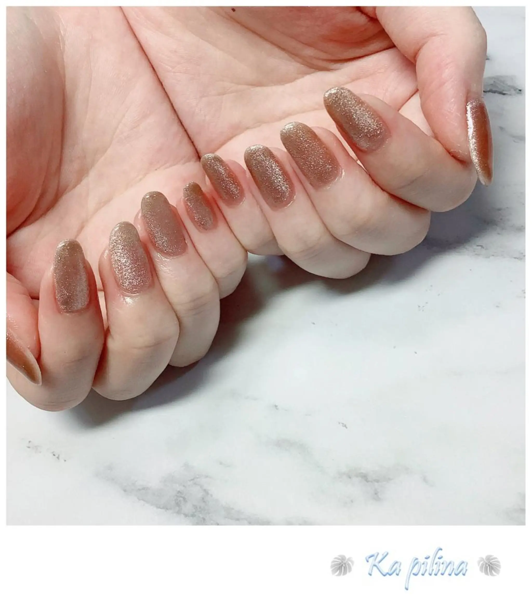 ネイル マグネットネイル Nail salon Ka pilinaのネイルデザイン