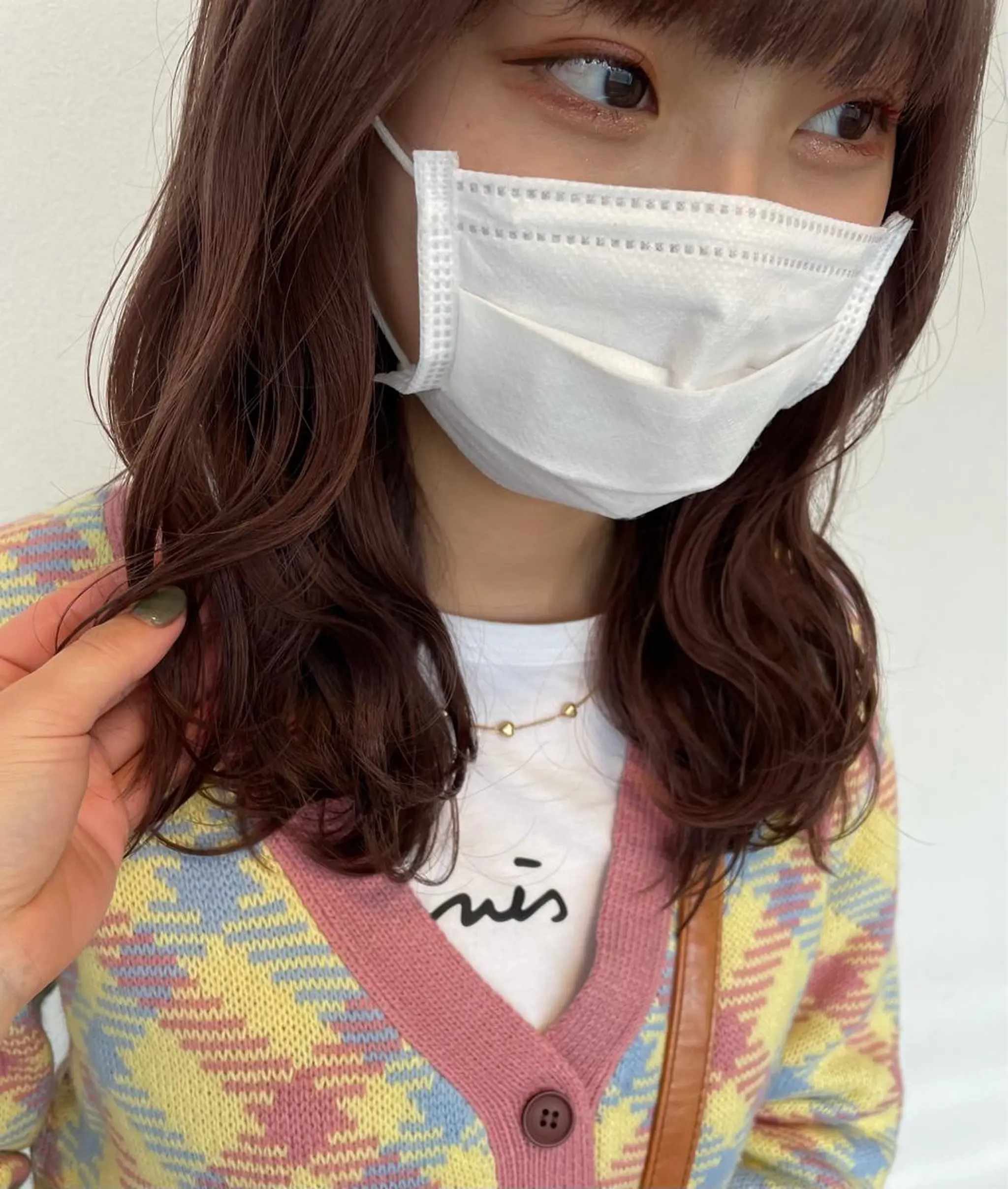 セミロング カラー tablier所属・tablier 熊谷日菜子のヘアスタイル