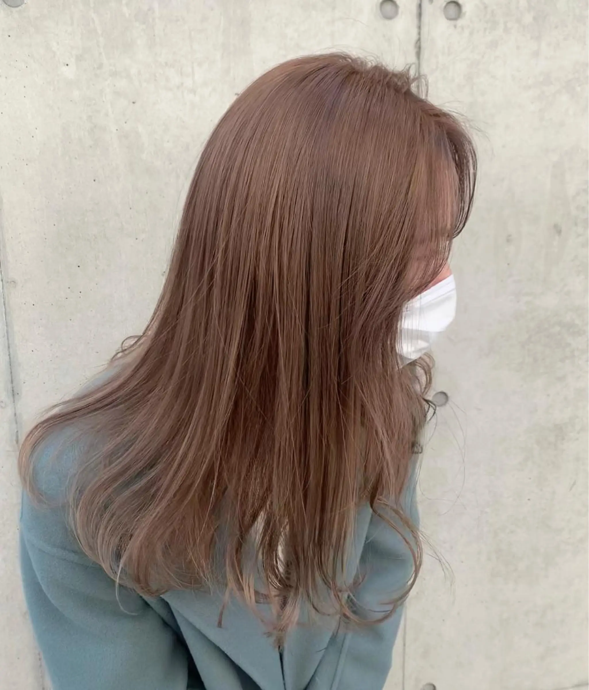 セミロング カラー ヘアカラー トリートメント まろやか透明感カラー ♡MANAのヘアスタイル