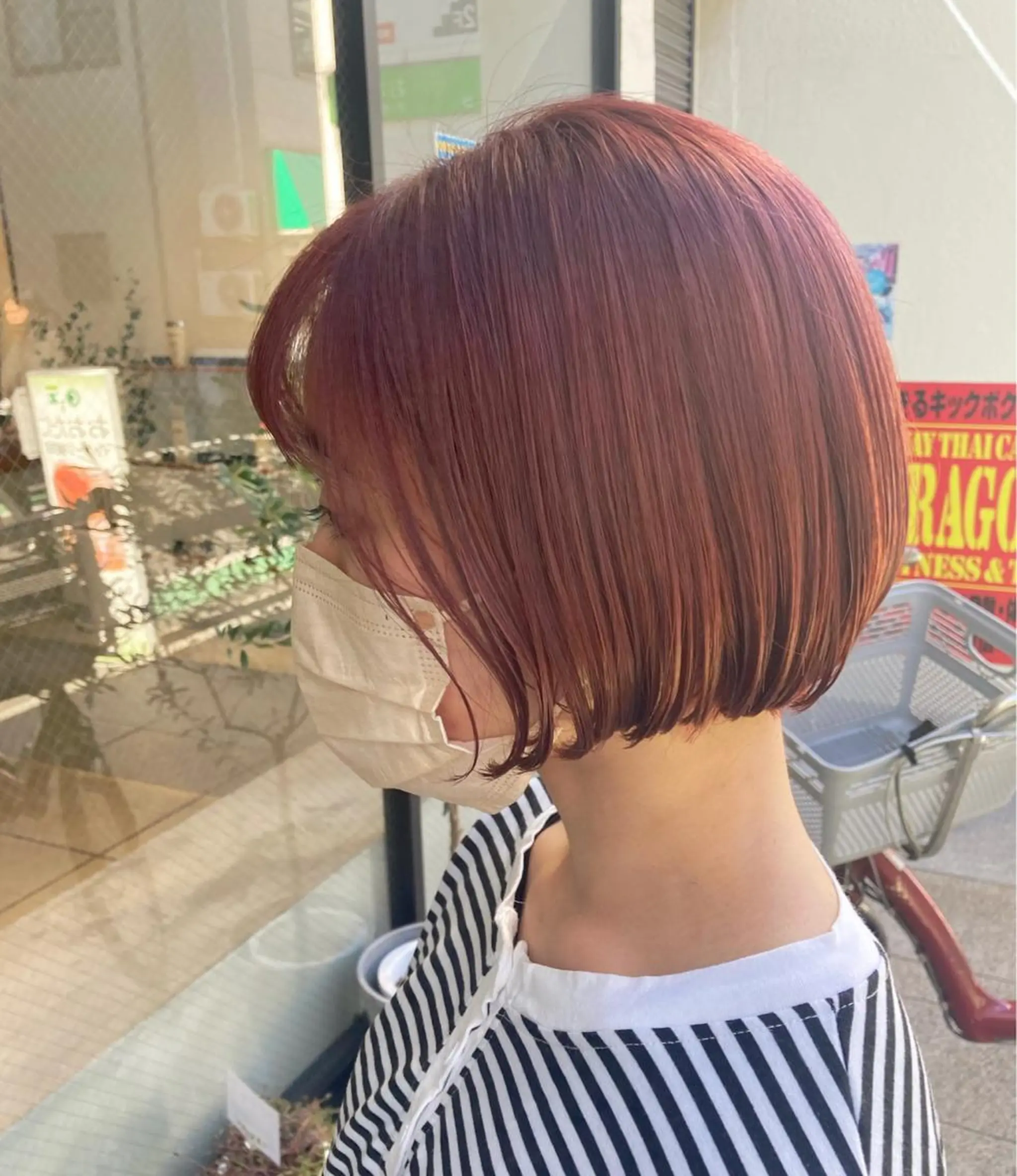 ショート カラー Chlan岡本所属・Chlan岡本 坂本朱樺莉のヘアスタイル