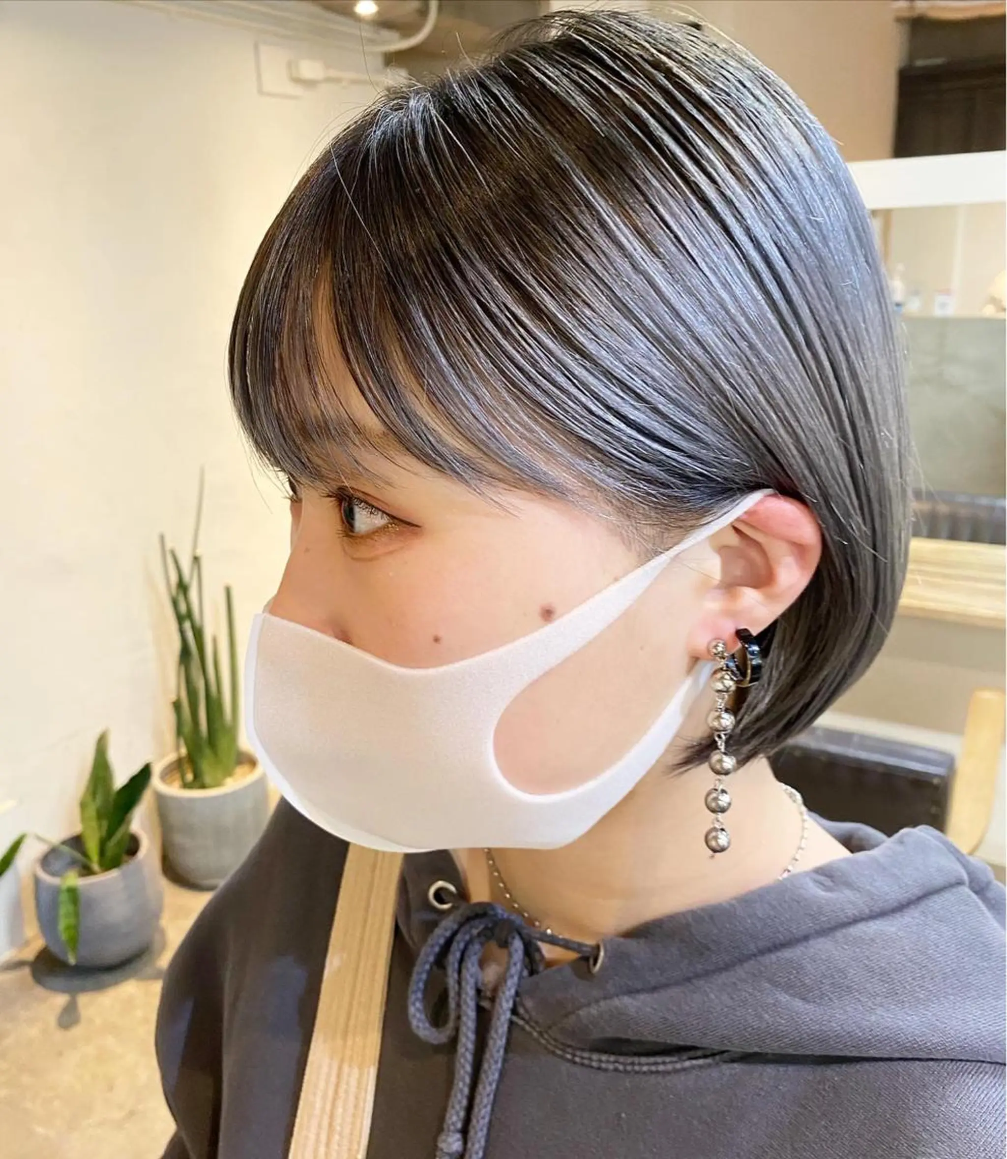 ショート カラー ヘアカラー トリートメント 下北沢 soiのヘアスタイル