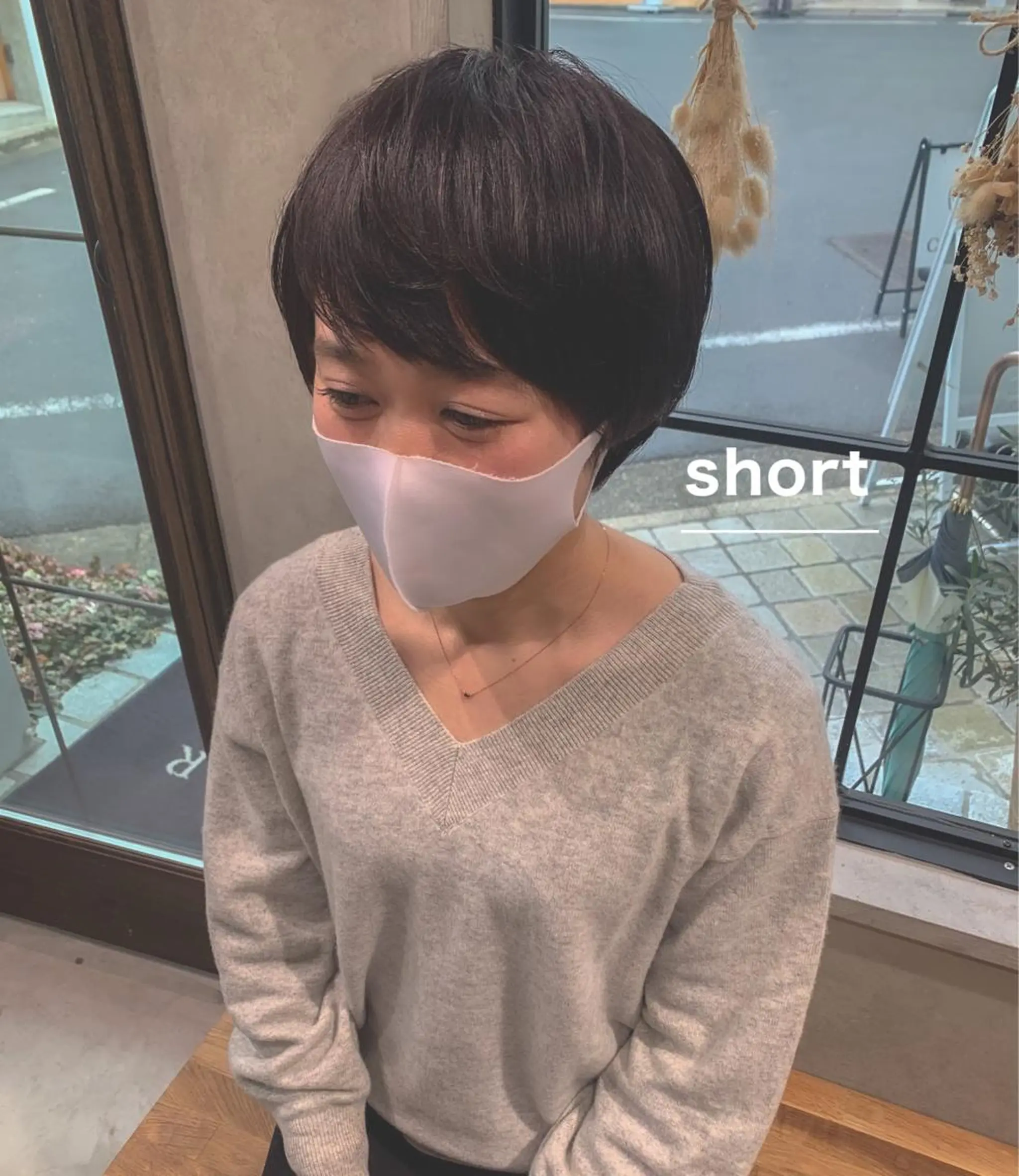 ショート ショートヘア カット ヘアカラー トリートメント stylist  ＊ mahoのヘアスタイル