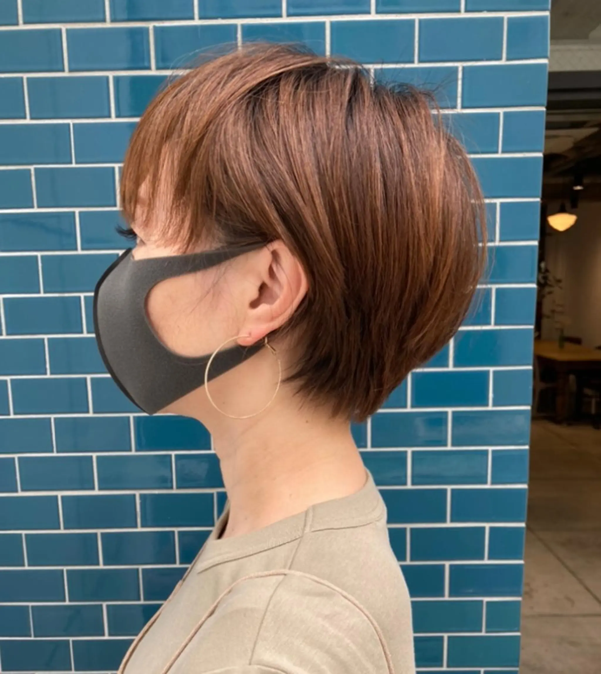 ショート Chlan岡本所属・Chlan岡本 坂本朱樺莉のヘアスタイル