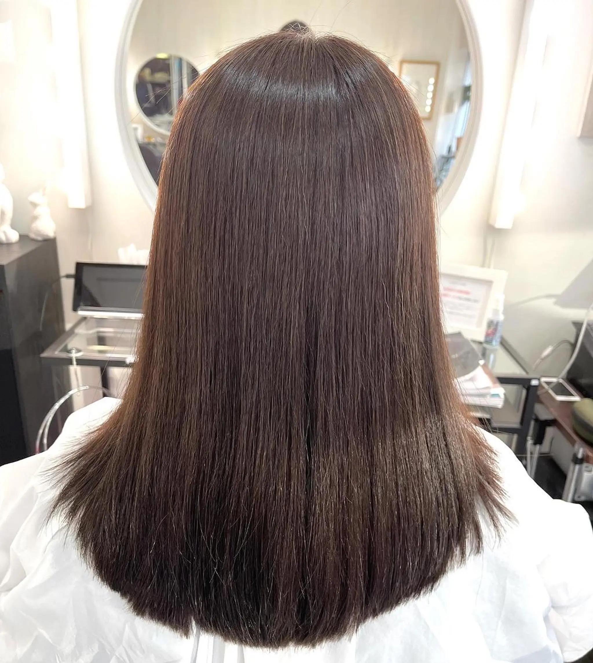 ミディアム ヘアカラー CALON 銀座 公式のヘアスタイル
