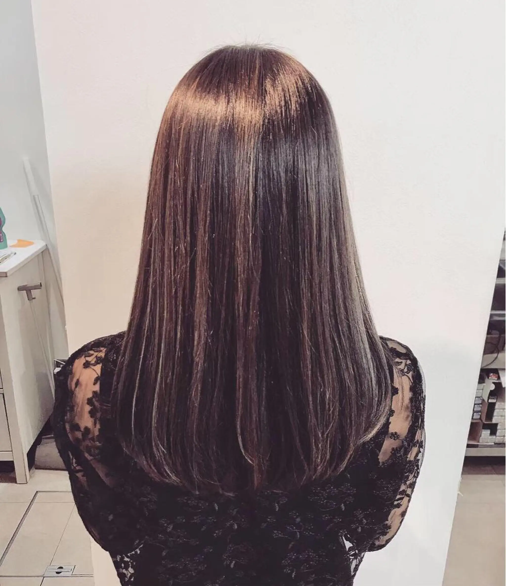 ミディアム カット ヘアカラー ✨オール年代🆗 🤍内田亜由子のヘアスタイル