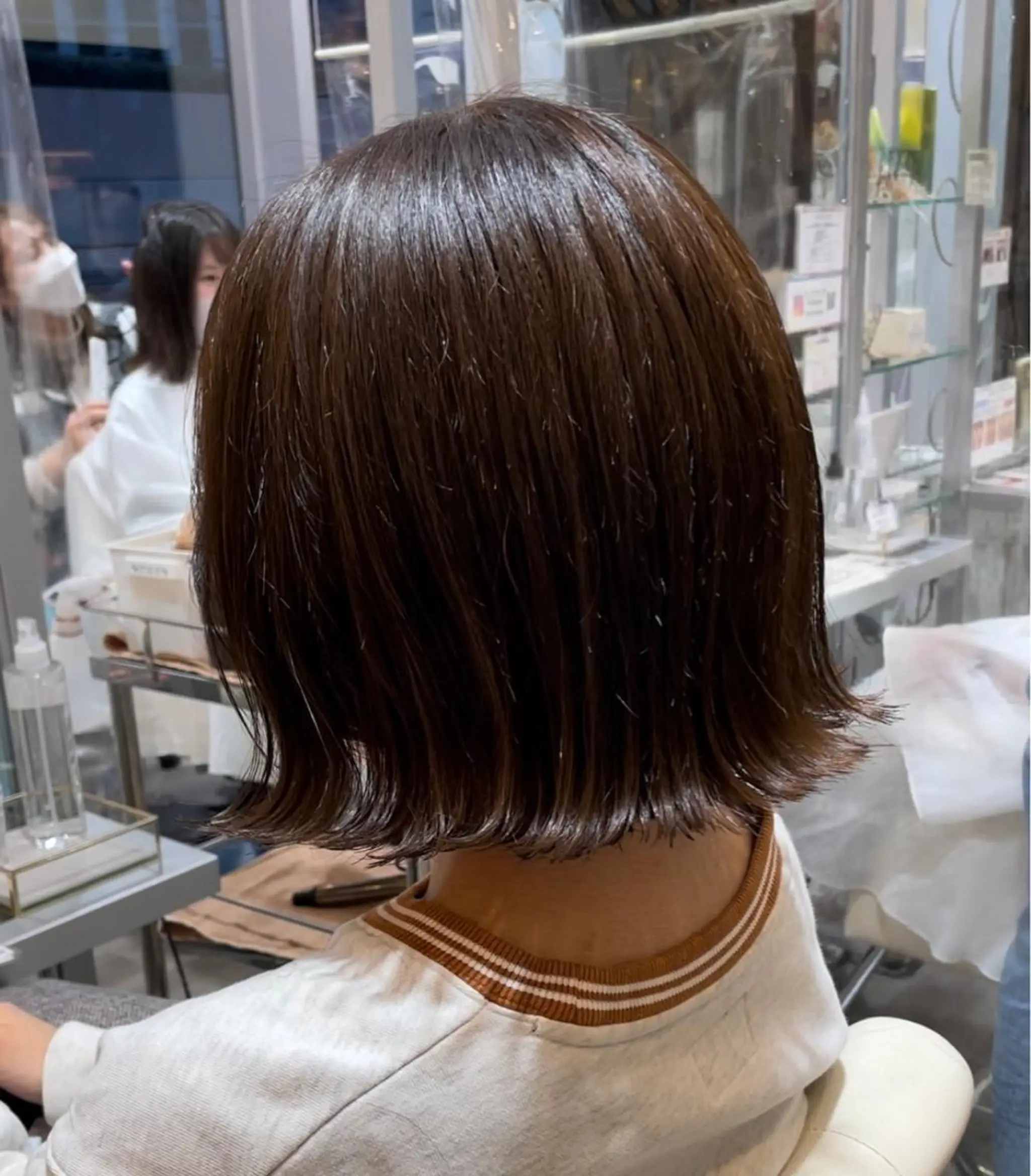 ショート ボブ 外ハネヘア カット トリートメント ✨トレンド特化美容師 WILL上村　拳吾のヘアスタイル
