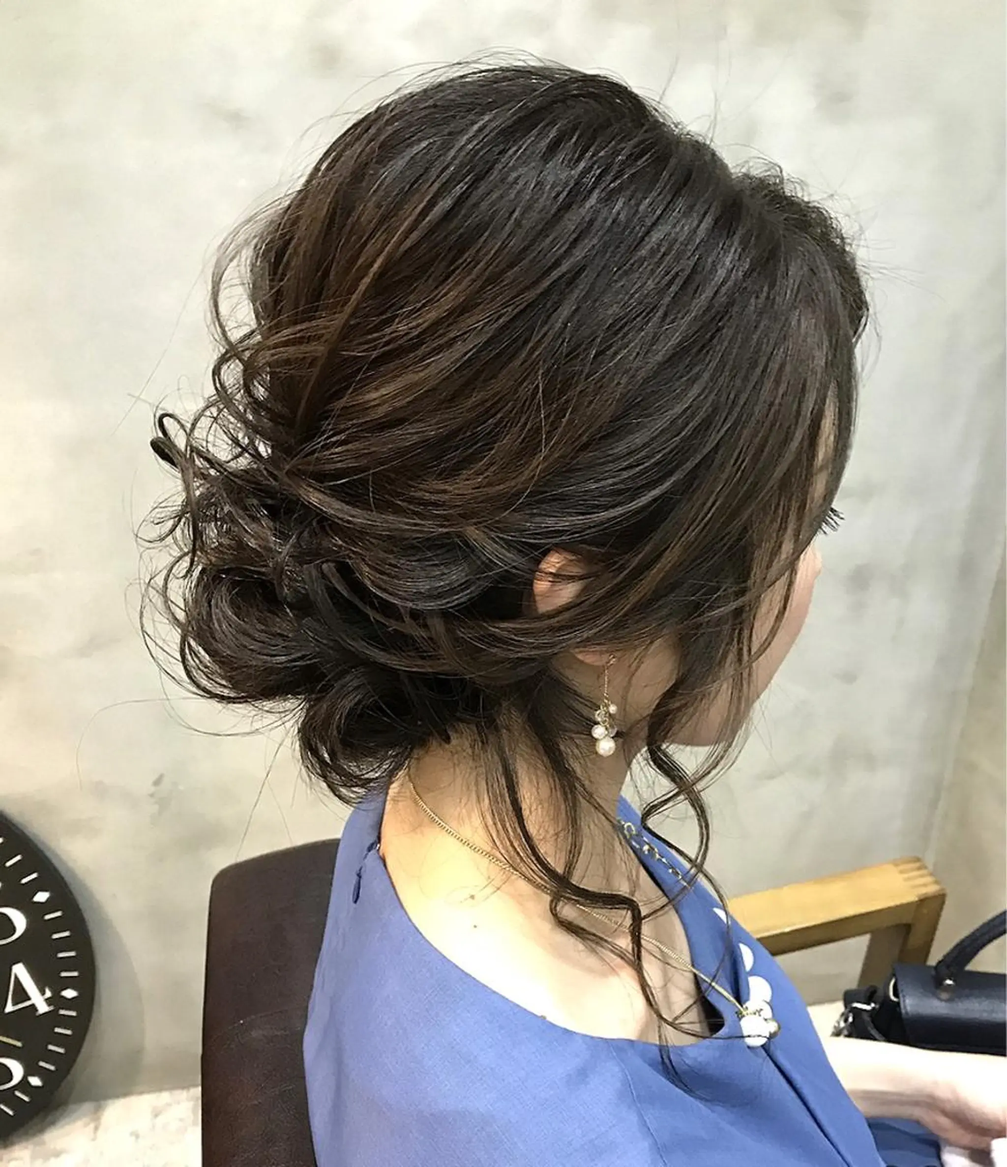 セミロング まつパ・ヘアセット ♡Chinami♡のマツエク・マツパデザイン